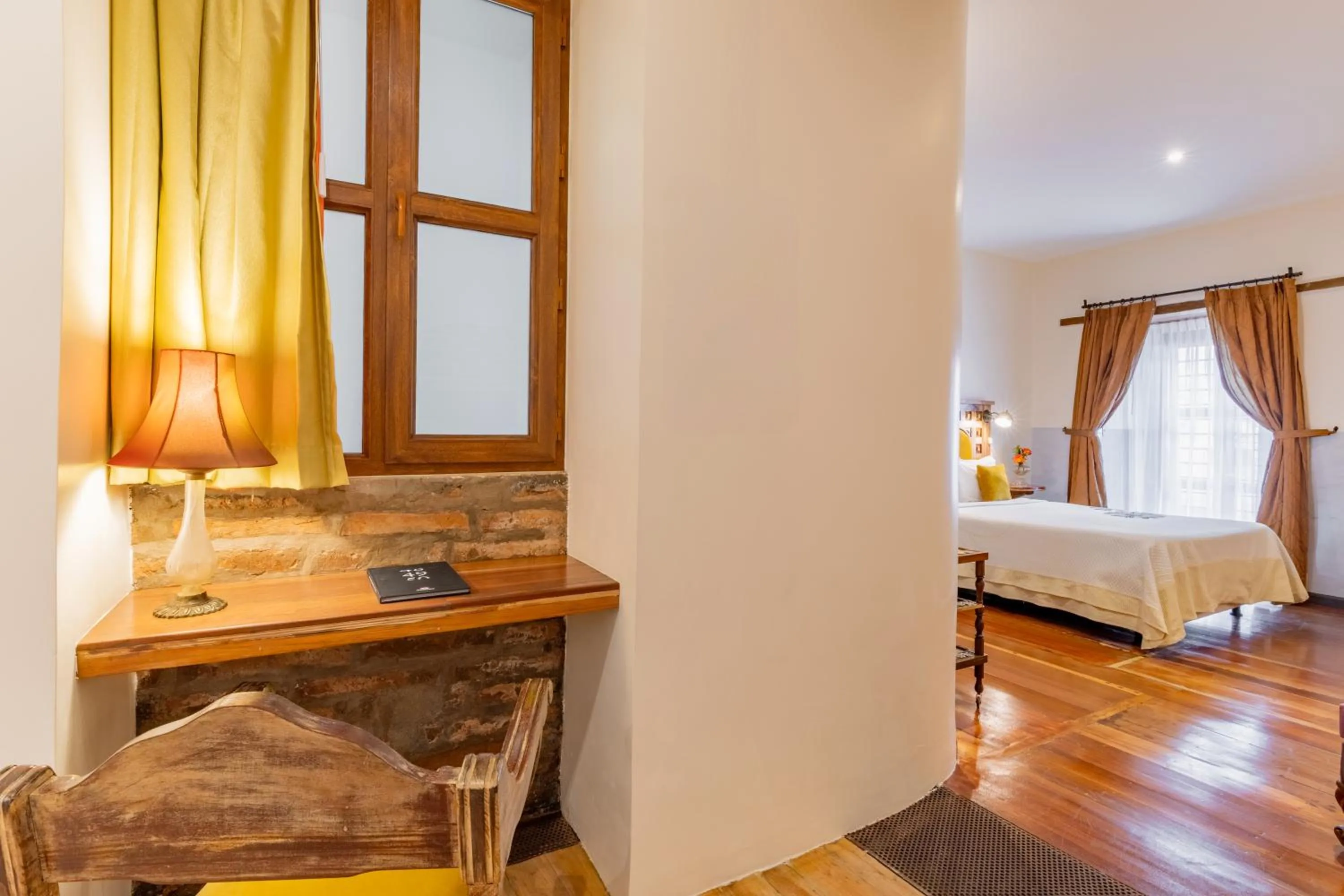 Bed in Old Town Quito Suites, Heritage Hotel, Historic center