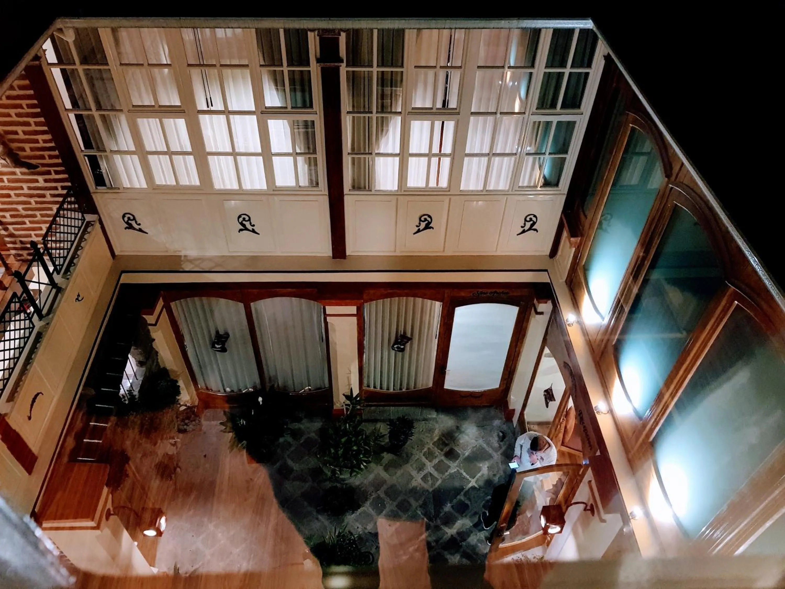 Inner courtyard view in Old Town Quito Suites, Heritage Boutique Hotel, Where Every Detail Tells a Story