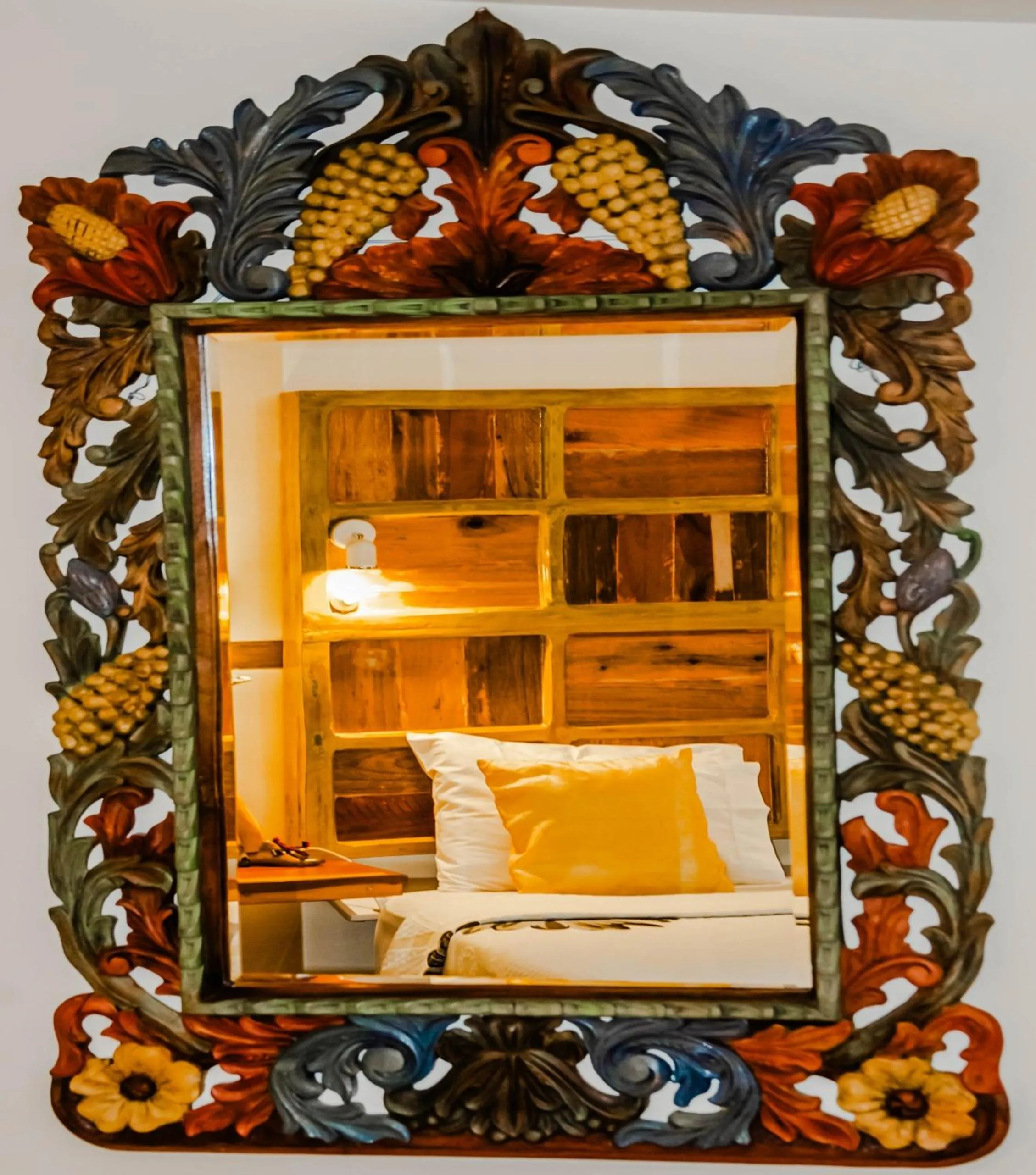 Decorative detail in Old Town Quito Suites, Heritage Boutique Hotel, Where Every Detail Tells a Story