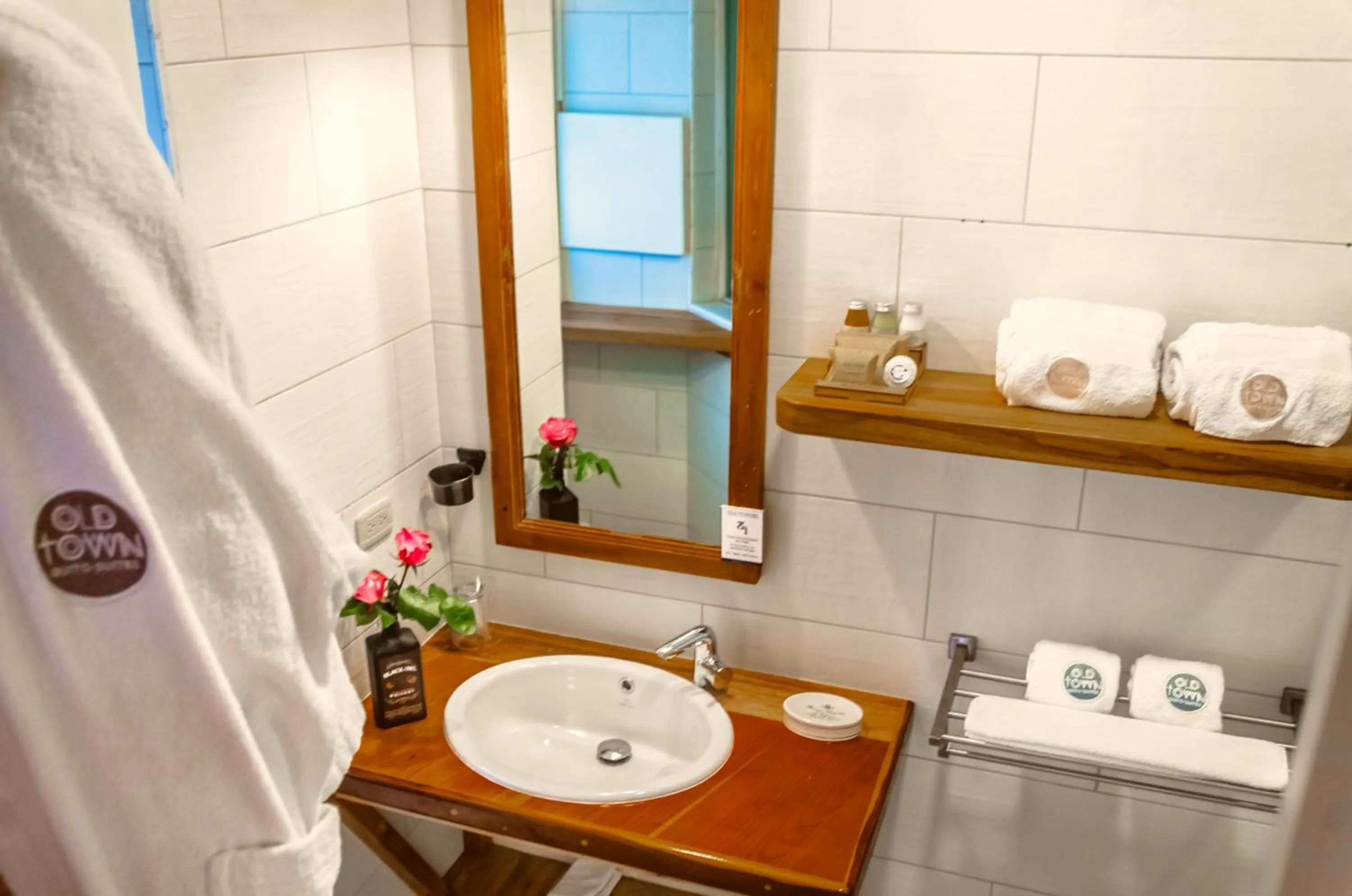 Bathroom in Old Town Quito Suites, Heritage Boutique Hotel, Where Every Detail Tells a Story
