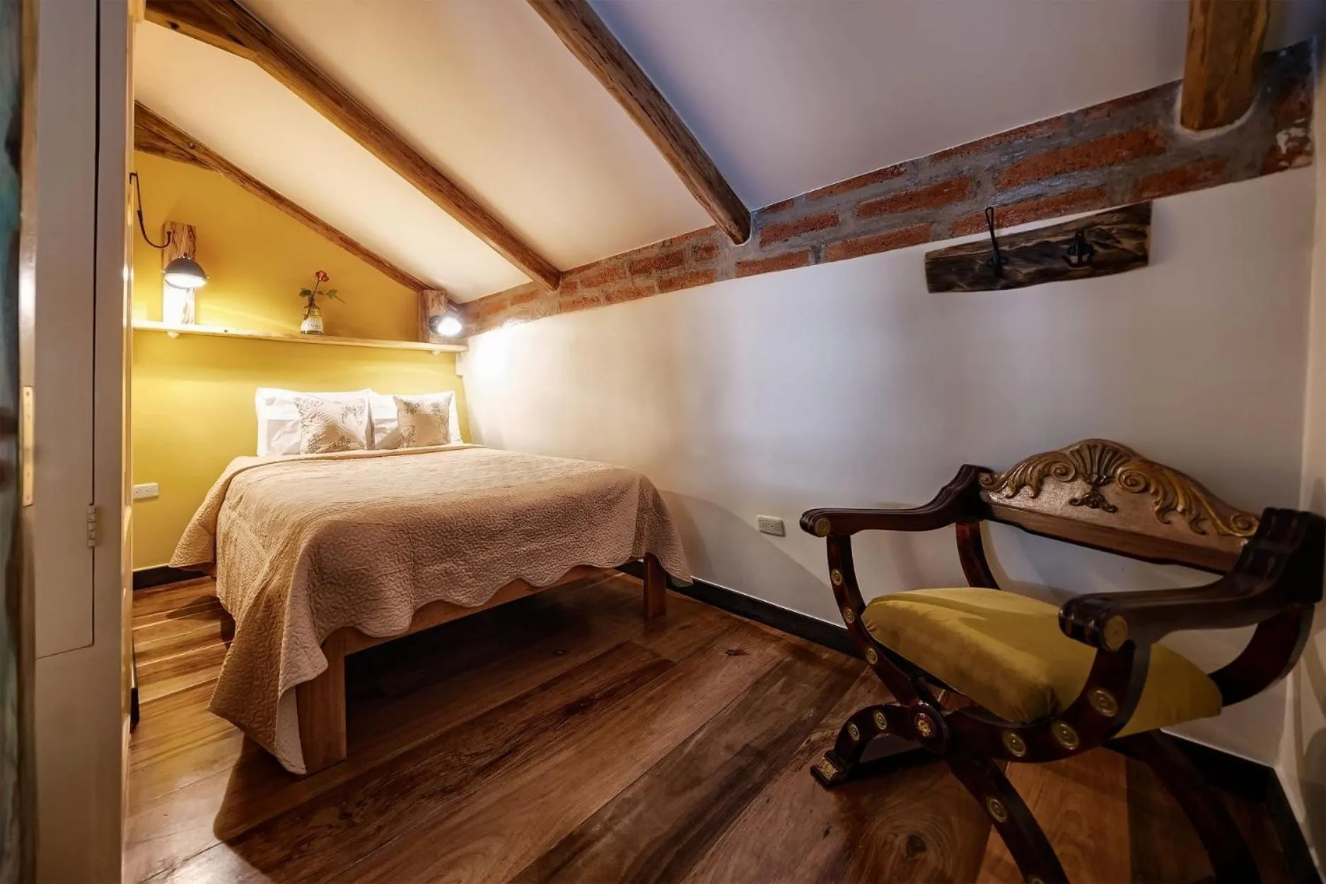 Bedroom, Bed in Old Town Quito Suites, Heritage Boutique Hotel, Where Every Detail Tells a Story