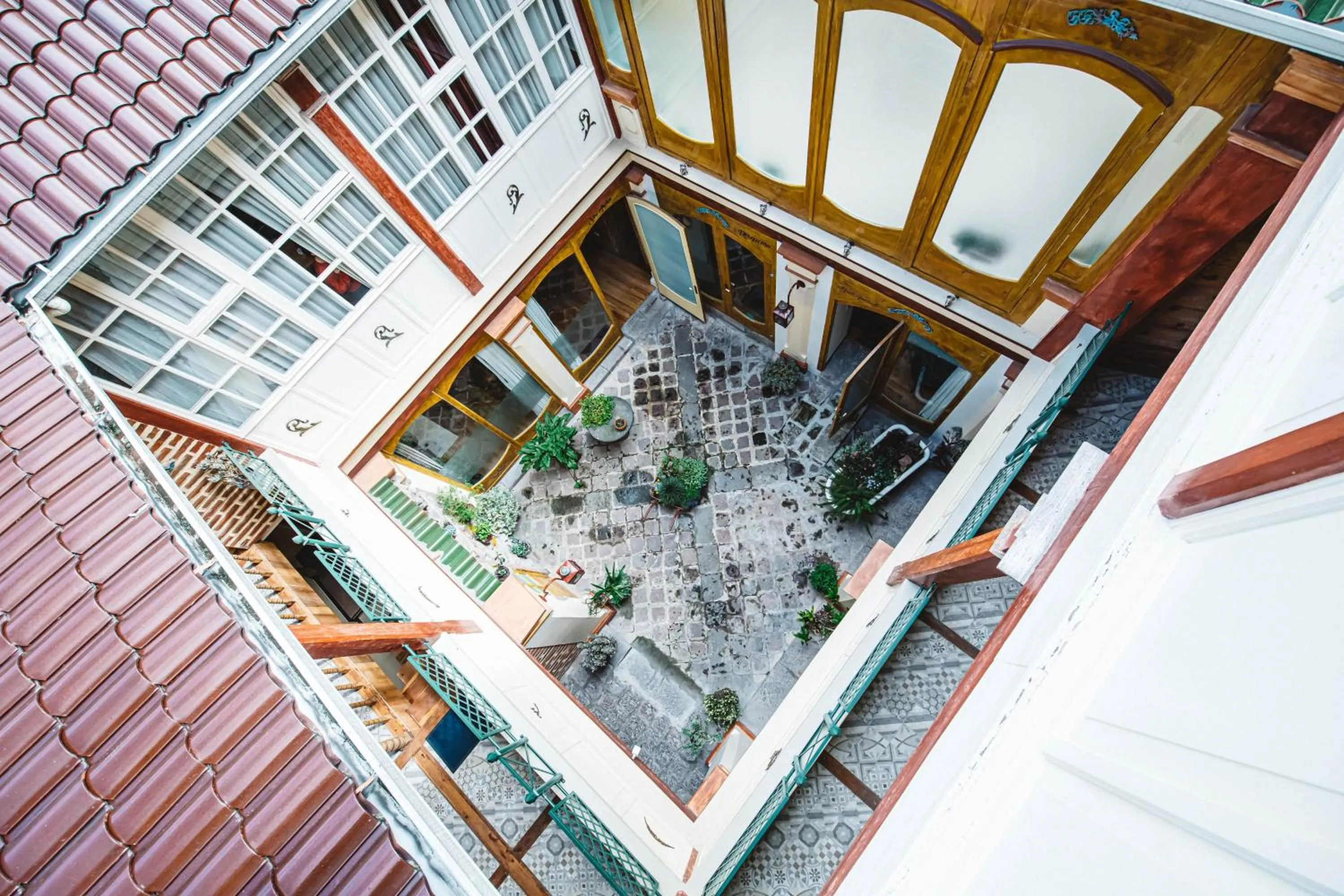 View (from property/room) in Old Town Quito Suites, Heritage Boutique Hotel, Where Every Detail Tells a Story
