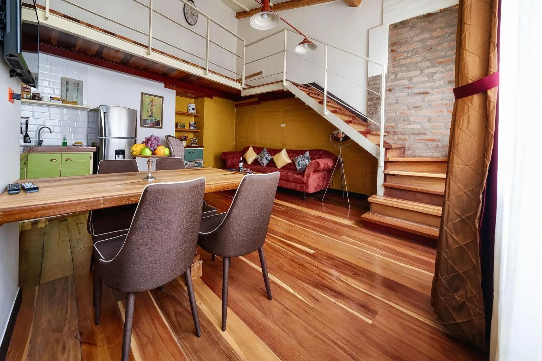 Living room in Old Town Quito Suites, Heritage Boutique Hotel, Where Every Detail Tells a Story