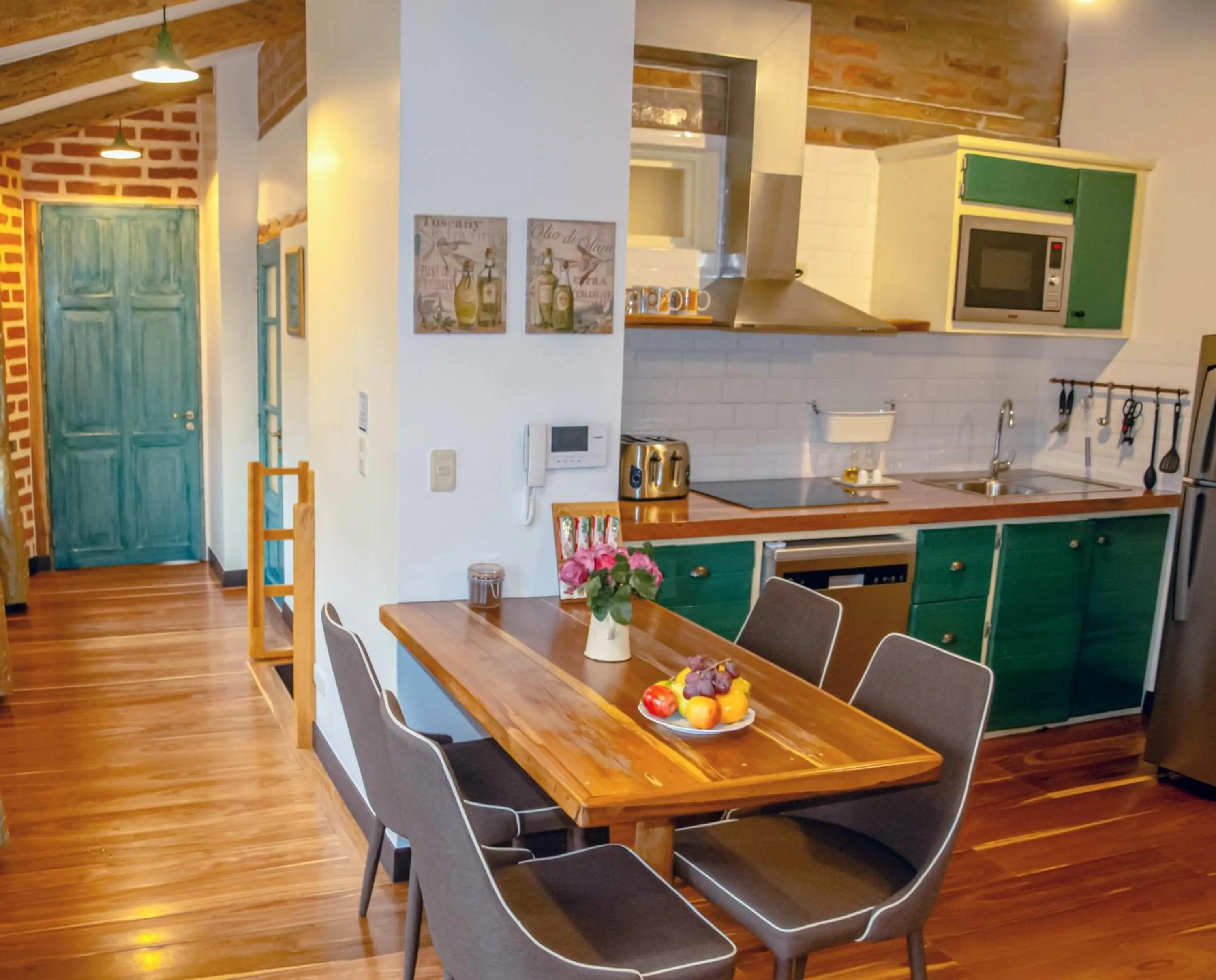 kitchen in Old Town Quito Suites, Heritage Boutique Hotel, Where Every Detail Tells a Story