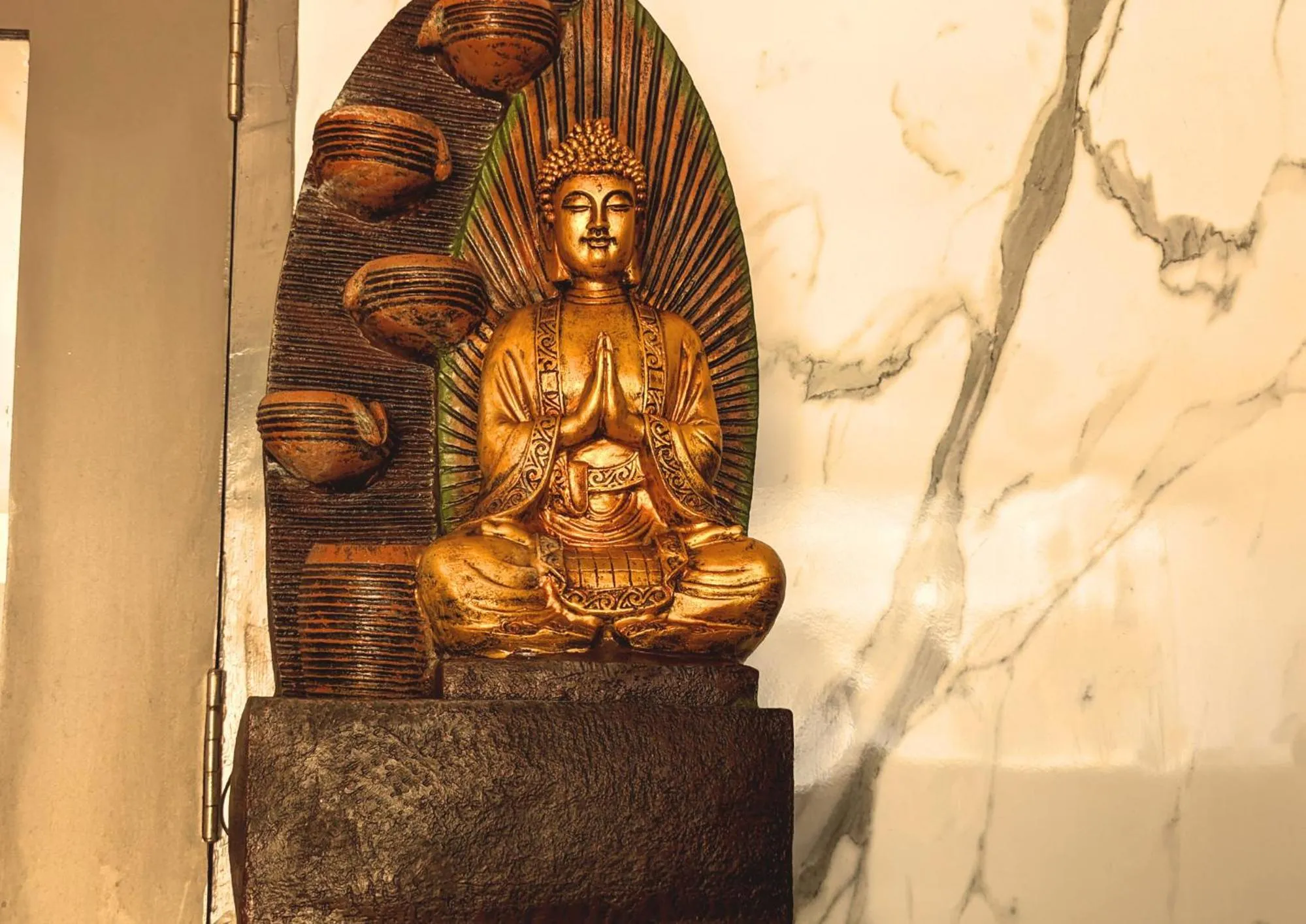 Decorative detail in RBS Residency