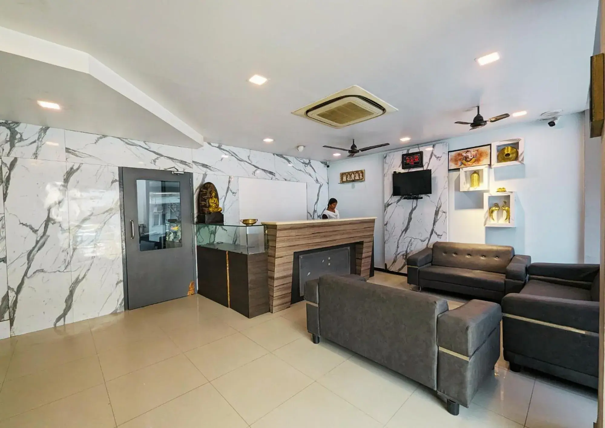 Lobby or reception in RBS Residency Lobby or reception in RBS Residency