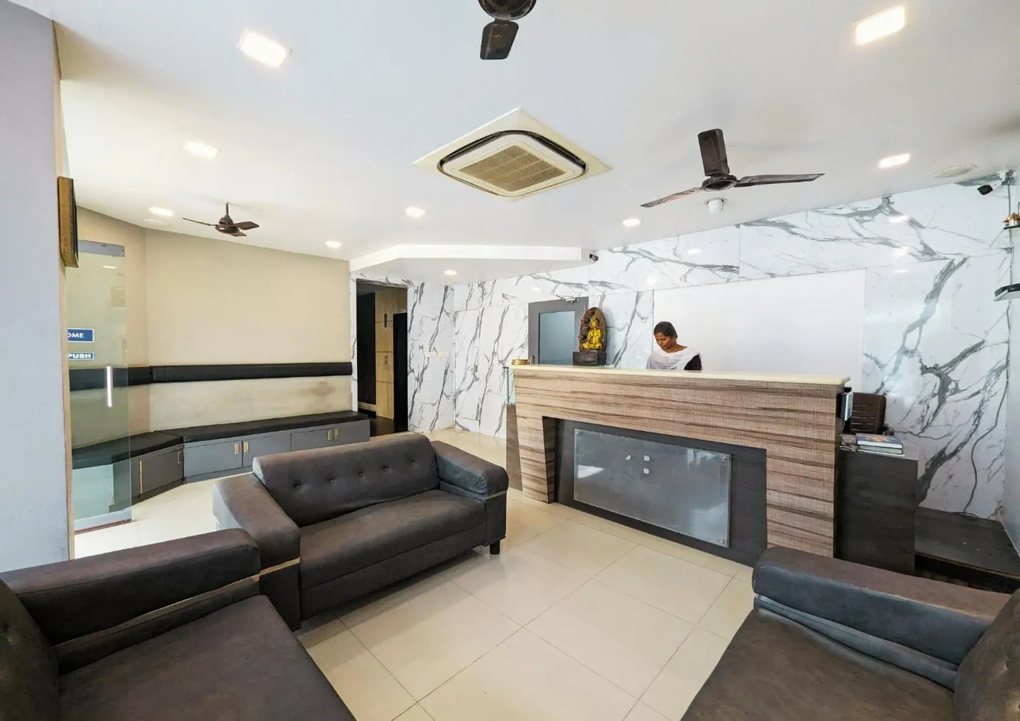 Lobby or reception in RBS Residency Lobby or reception in RBS Residency