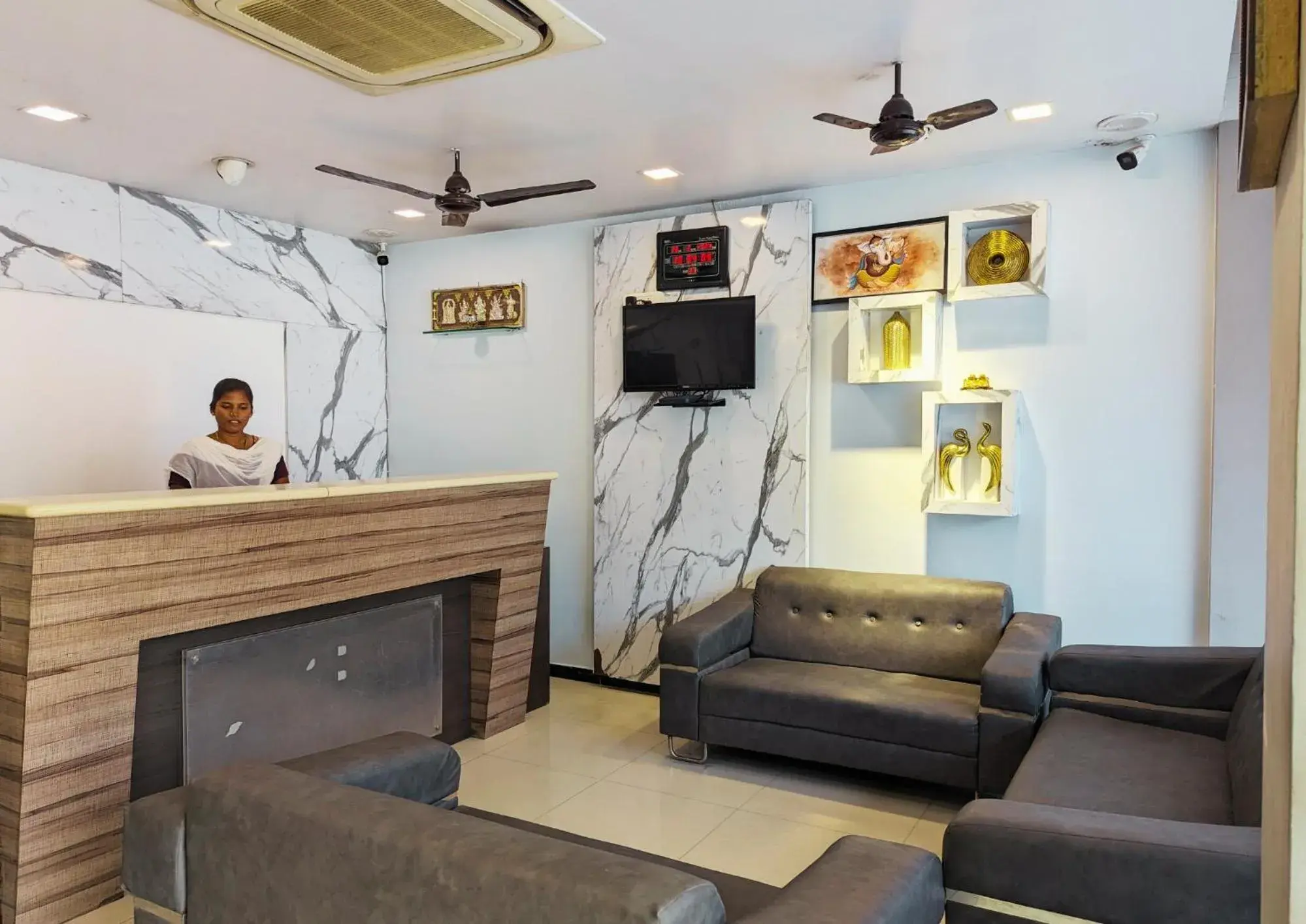 Lobby or reception in RBS Residency Lobby or reception in RBS Residency