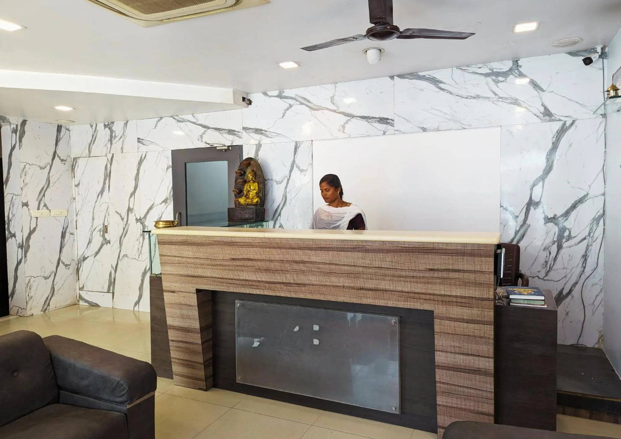 Lobby or reception in RBS Residency