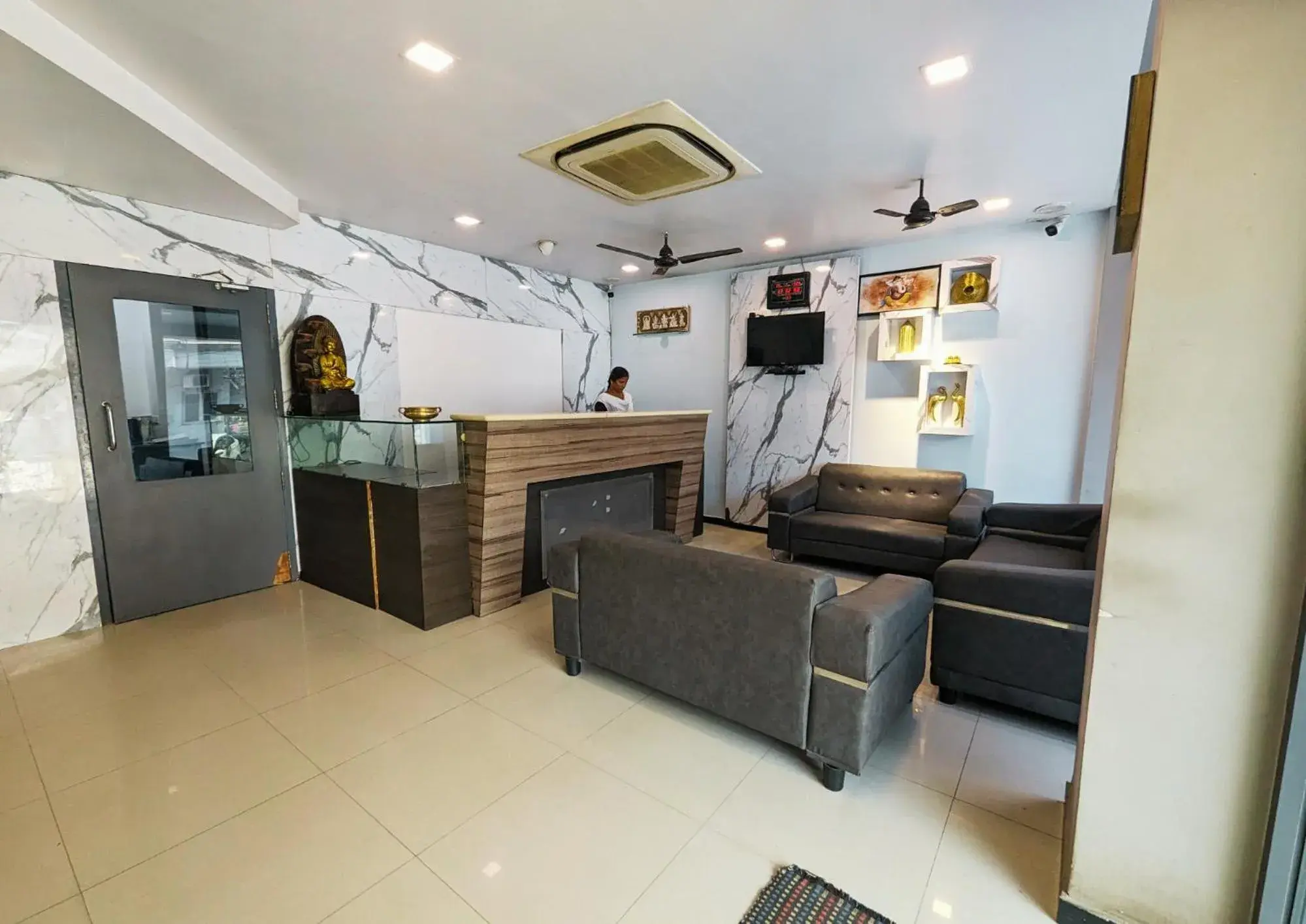 Lobby or reception in RBS Residency Lobby or reception in RBS Residency