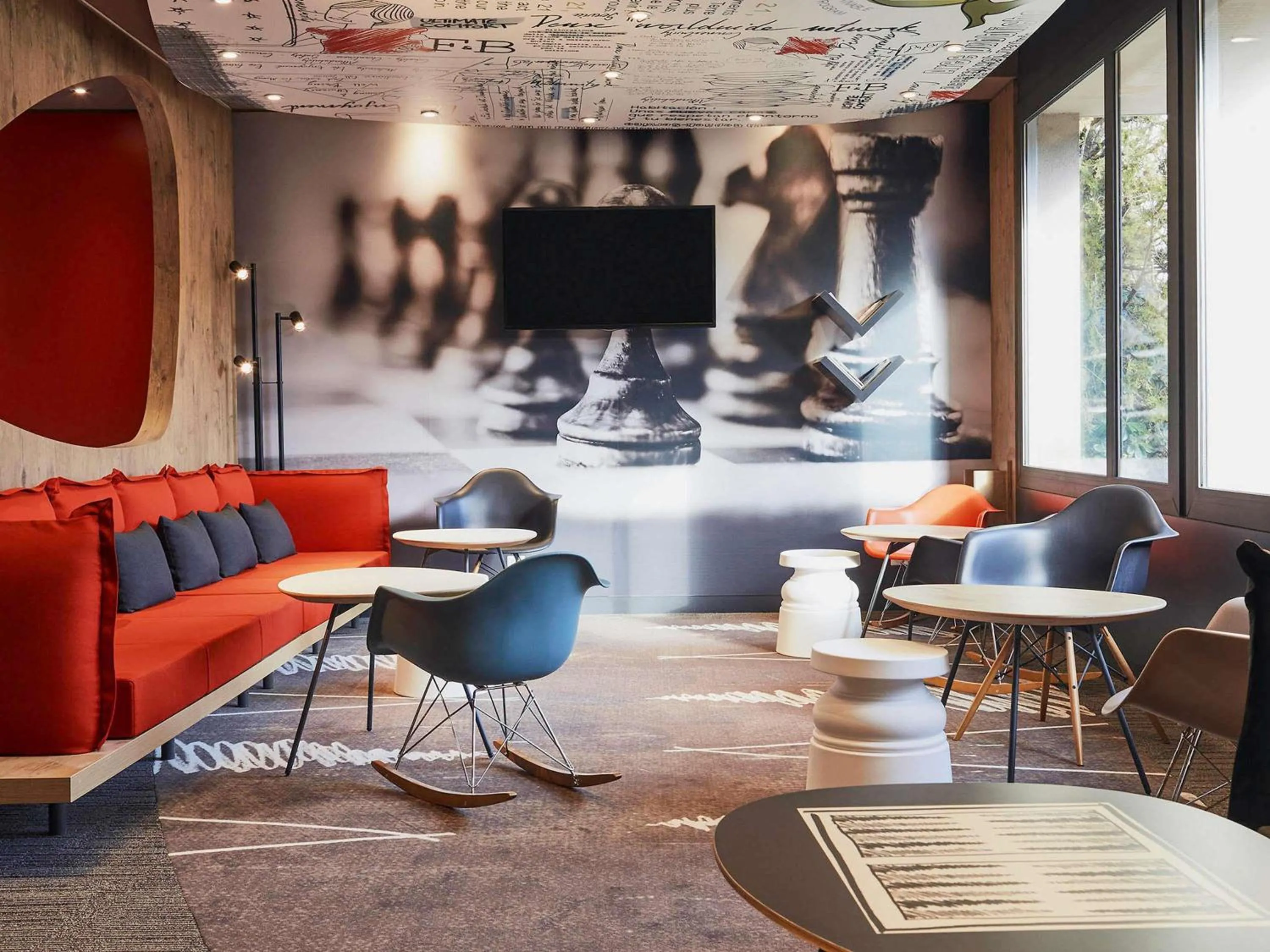 Lounge or bar in ibis Toulon La Seyne sur Mer