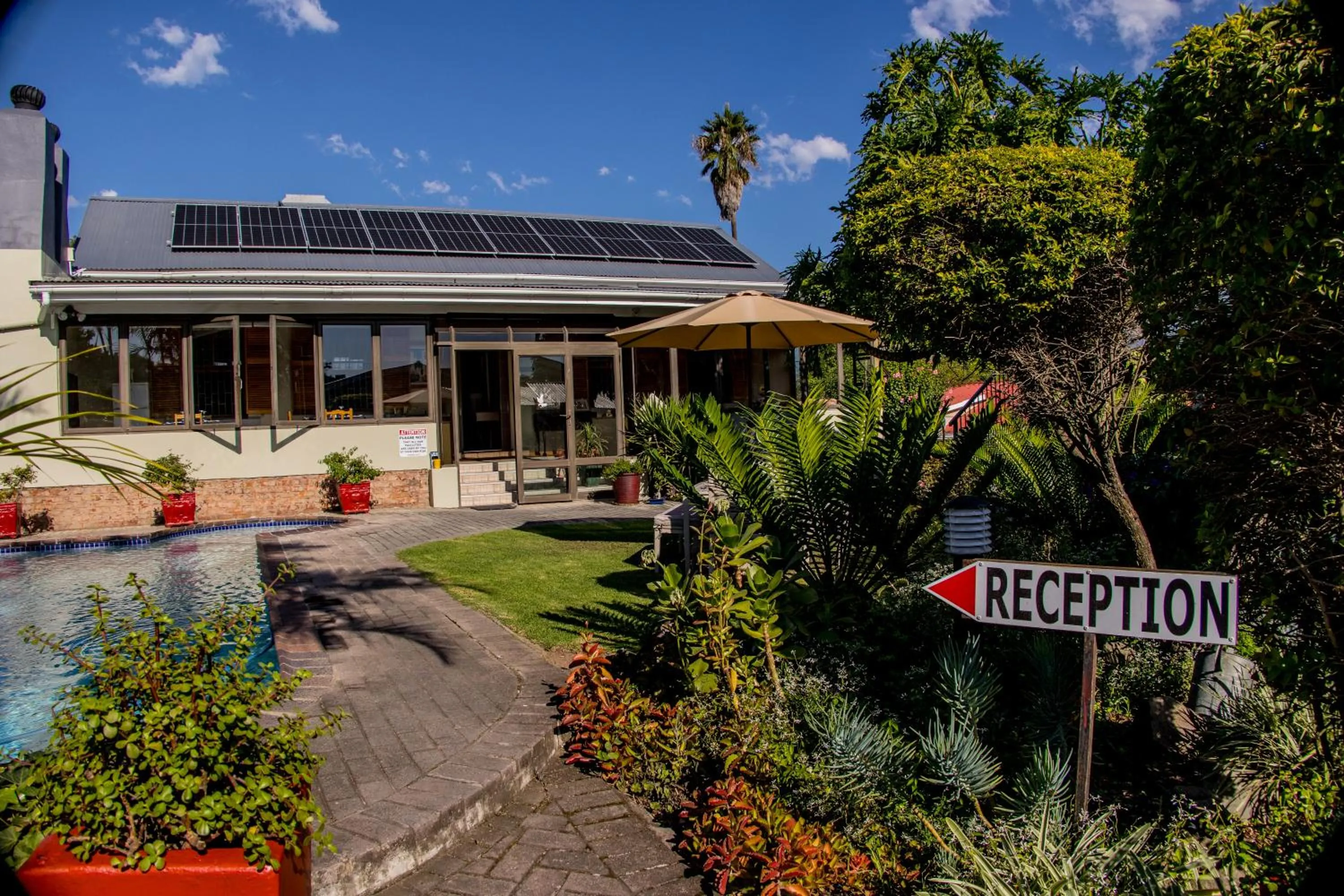 Property building in Twins Guesthouse NO LOAD SHEDDING