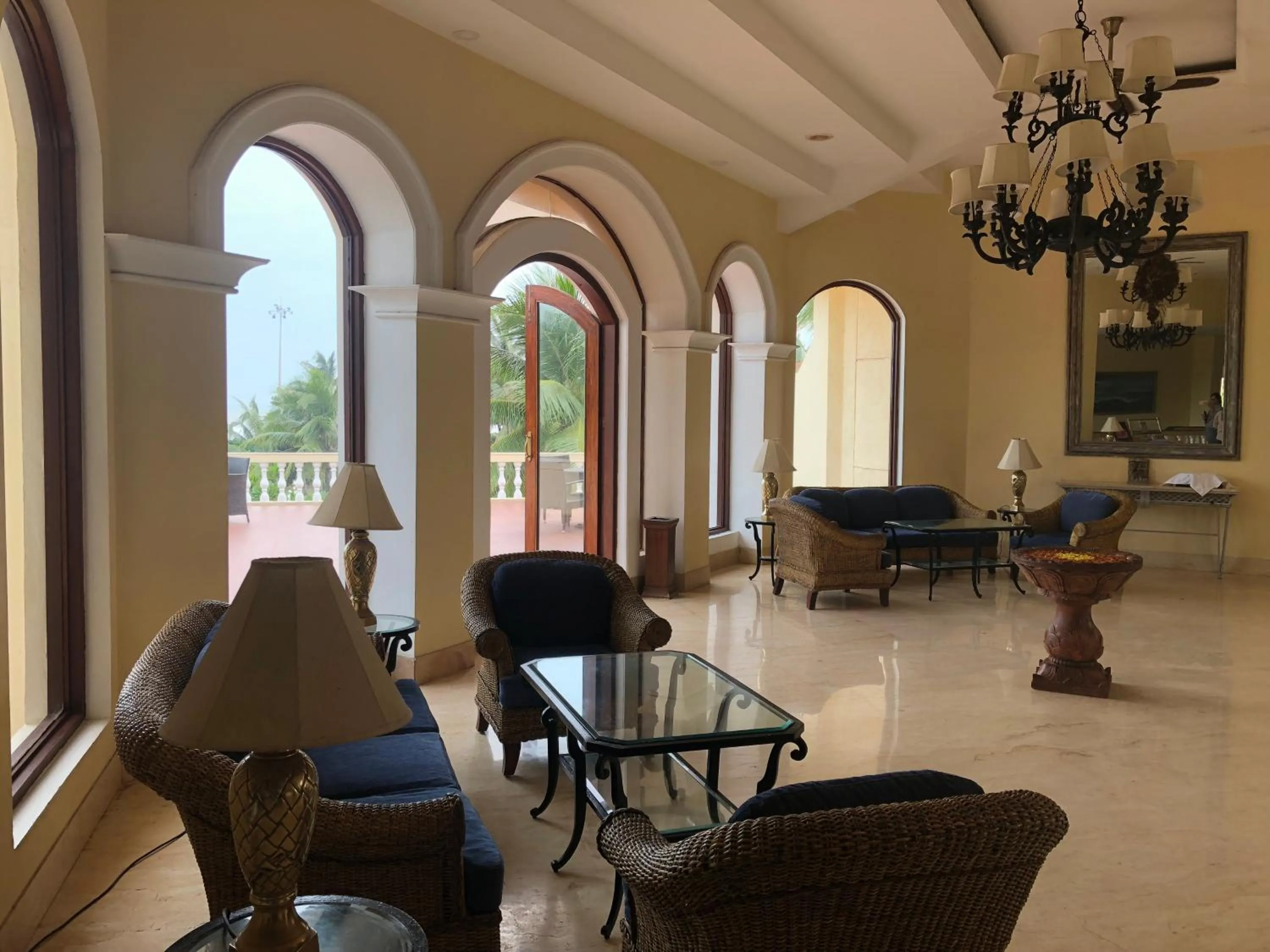 Seating area in The Hans Coco Palms