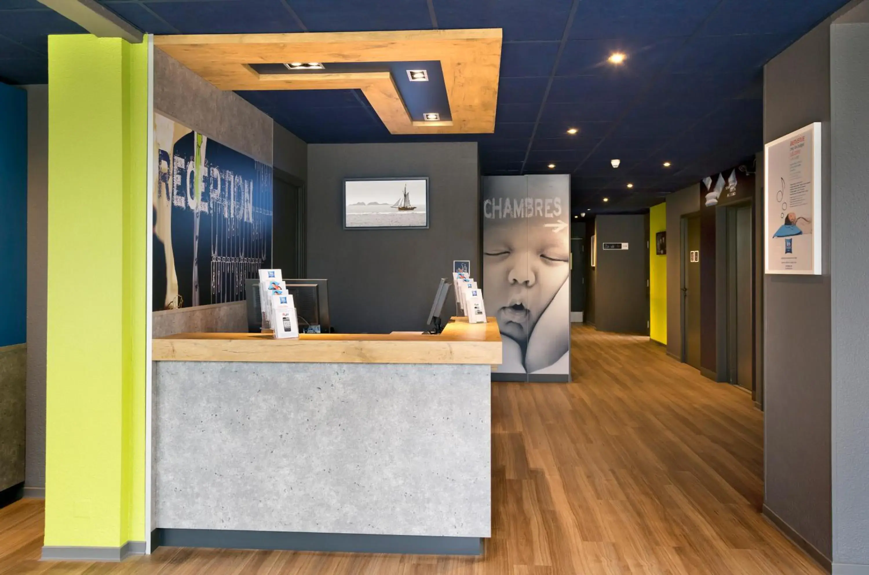 Lobby or reception in Ibis Budget Saint Malo Centre Lobby or reception in Ibis Budget Saint Malo Centre