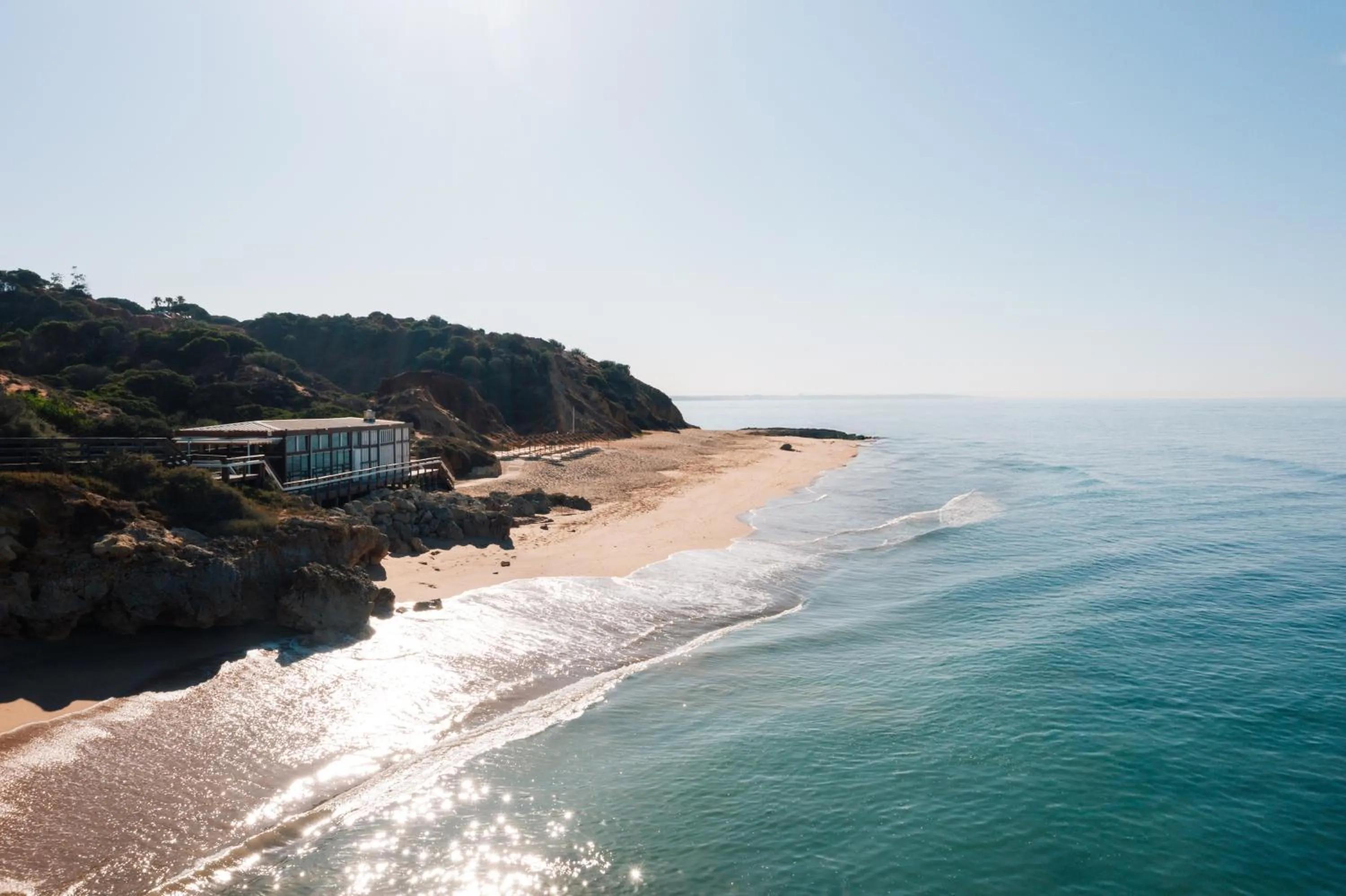 Beach in The Patio Suite Hotel