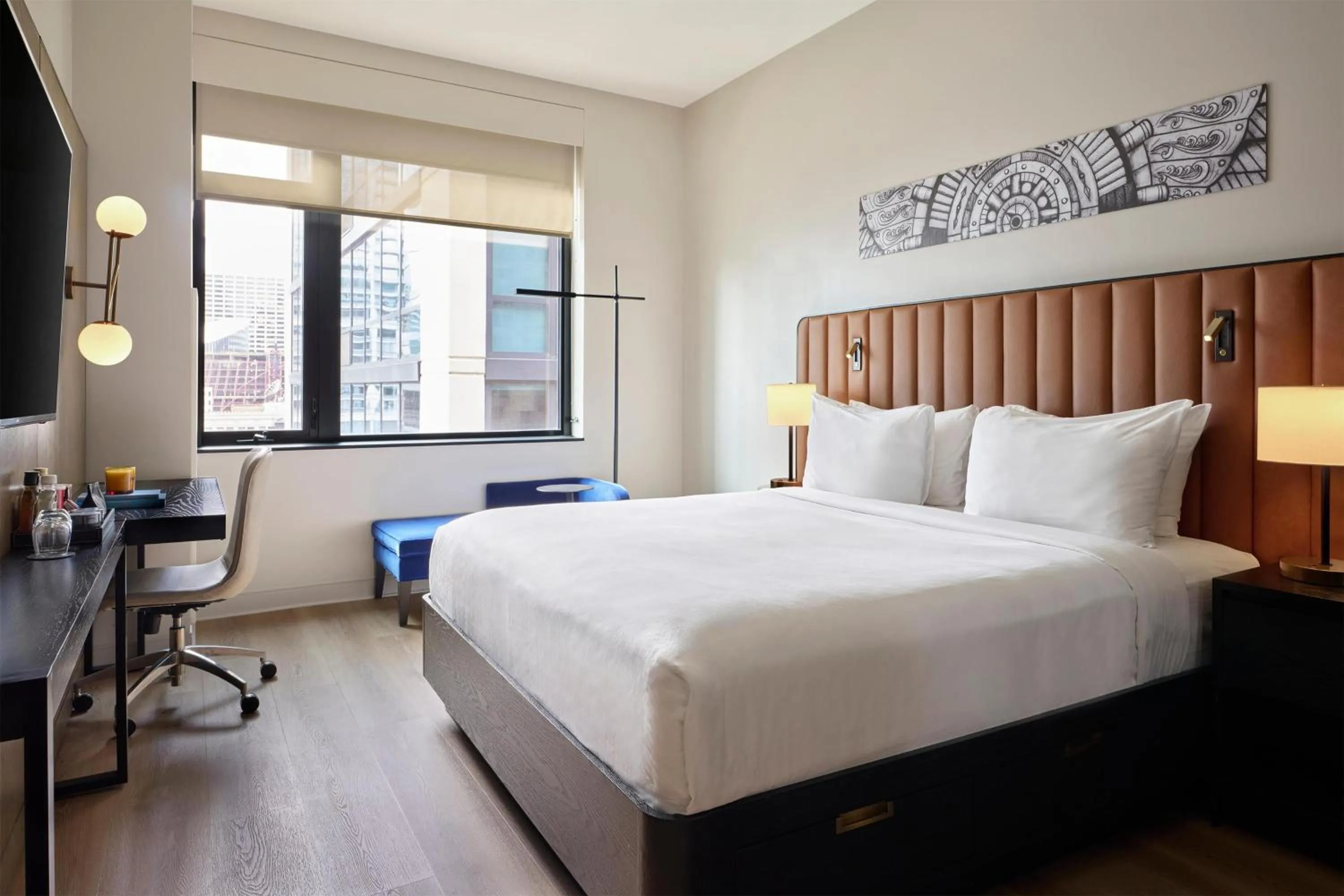 Bedroom, Bed in Arlo Chicago