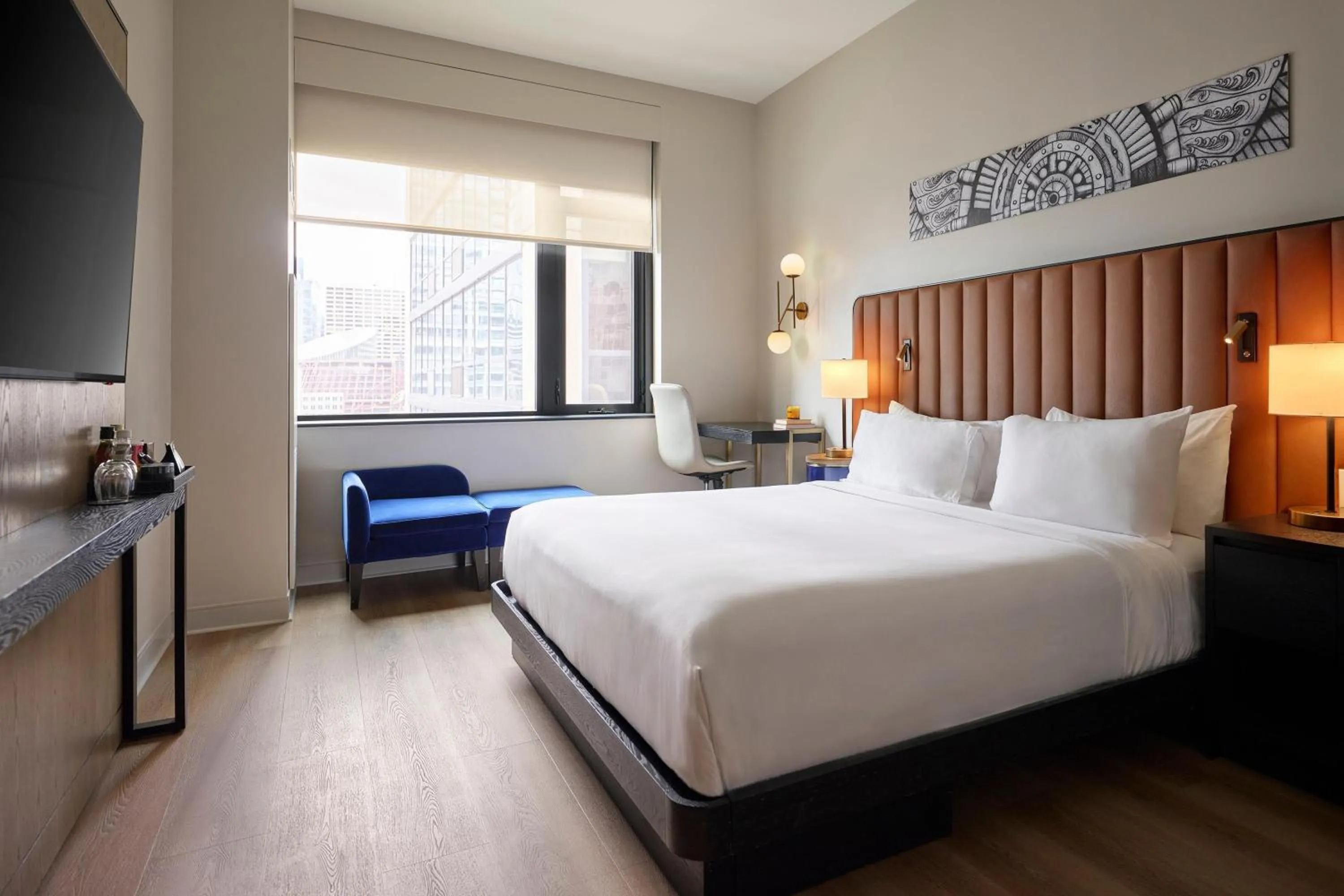 Bedroom, Bed in Arlo Chicago