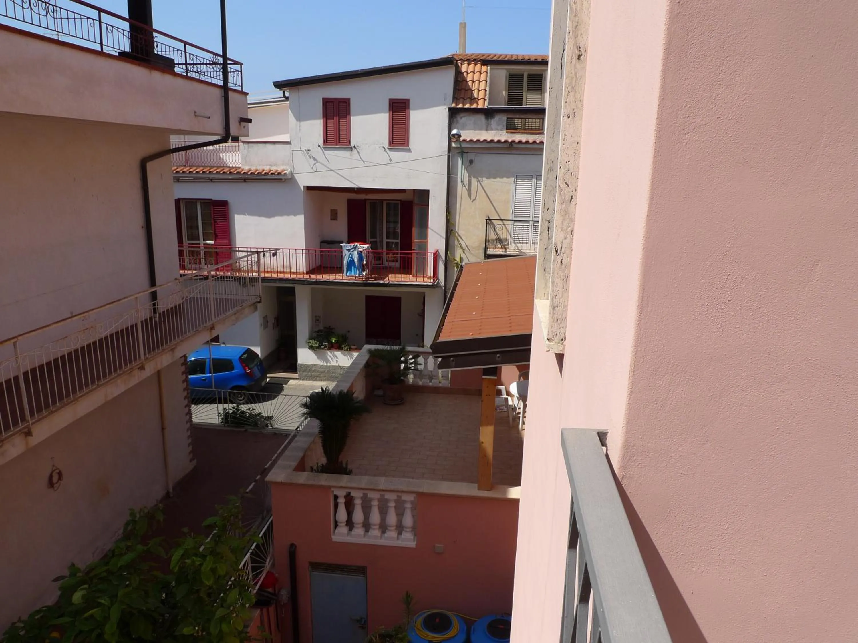 Garden view in B&B Il Nido