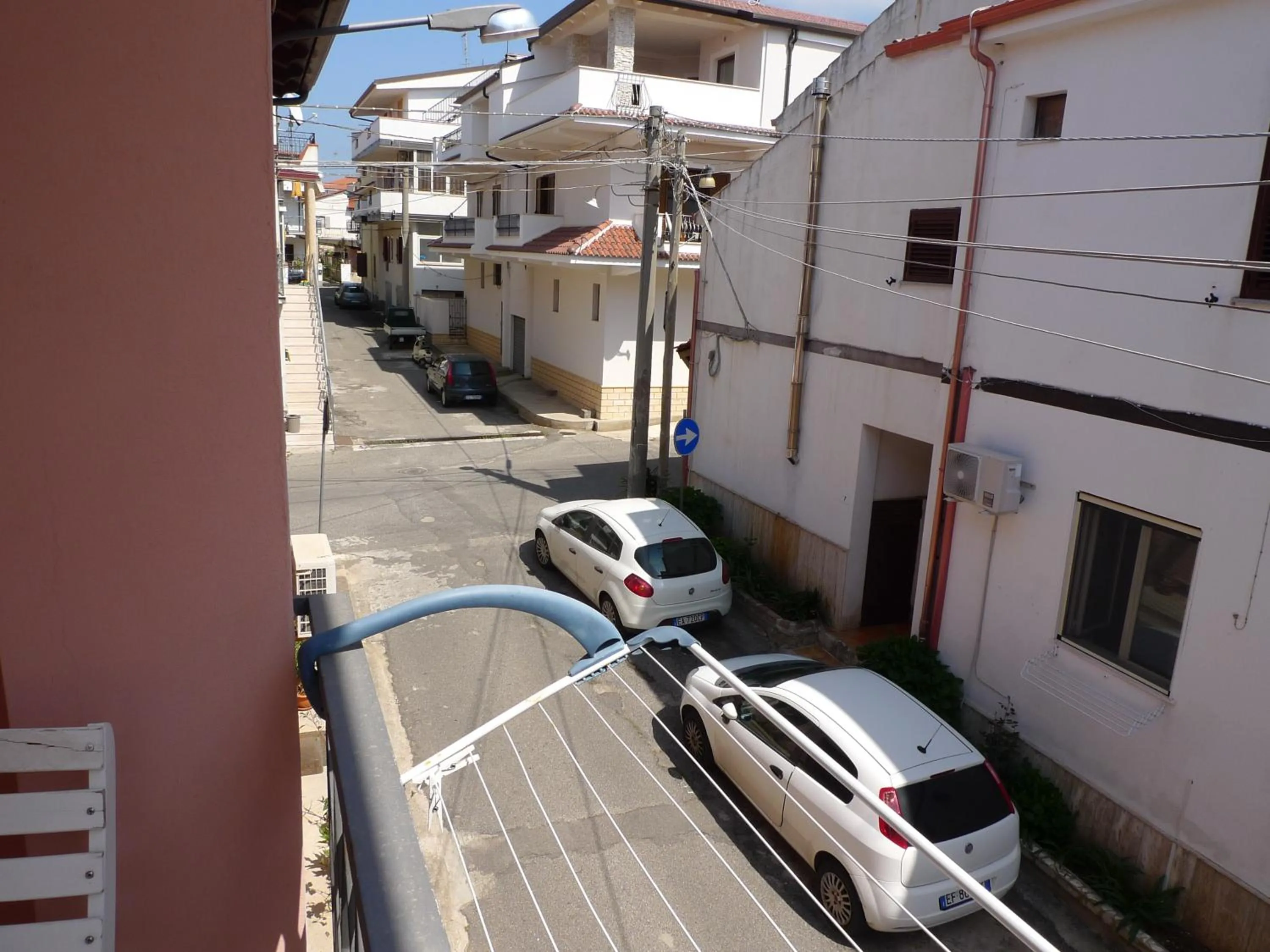 Quiet street view in B&B Il Nido