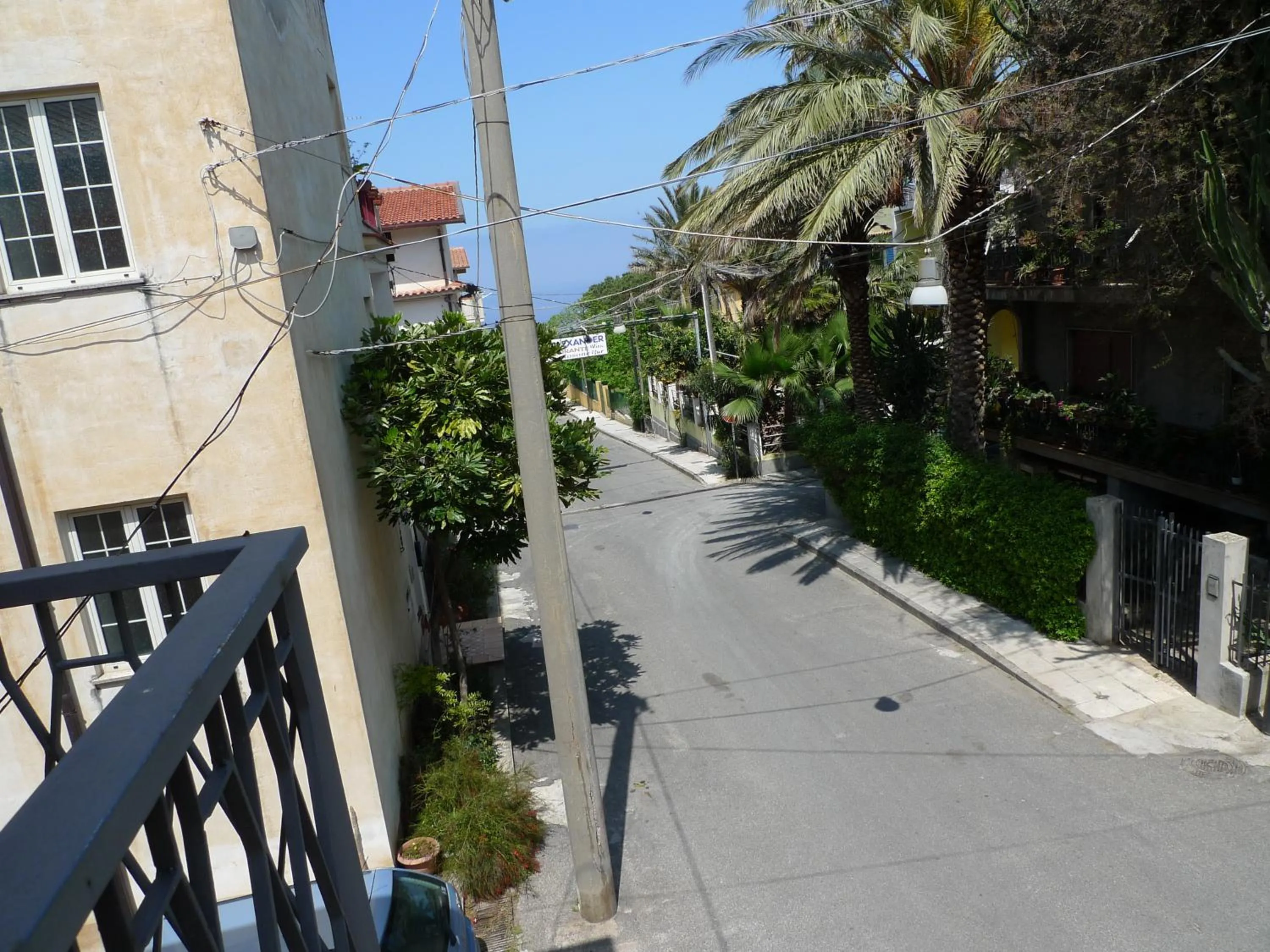Sea view in B&B Il Nido