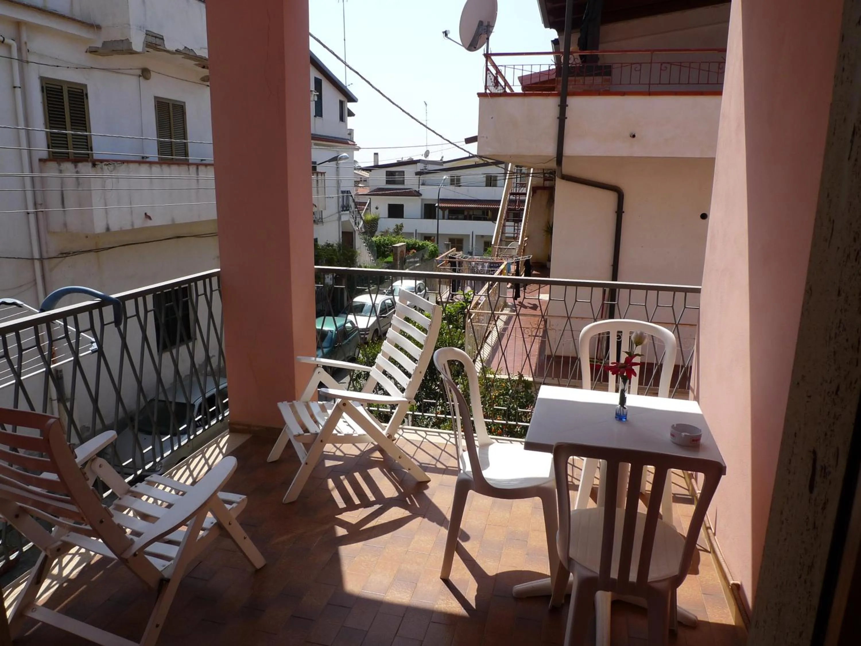Balcony/Terrace in B&B Il Nido
