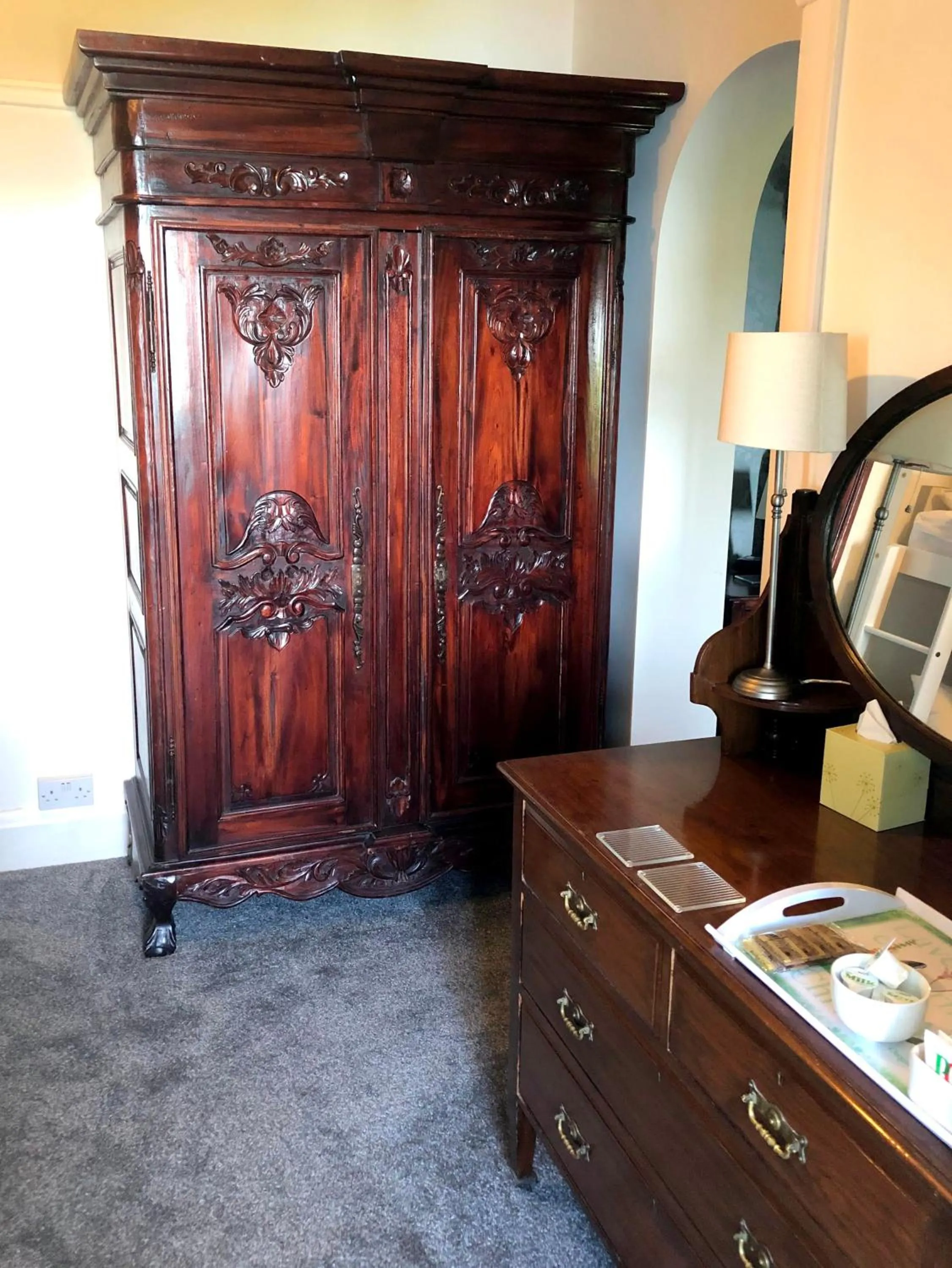 Bedroom in The North Cliff Hotel