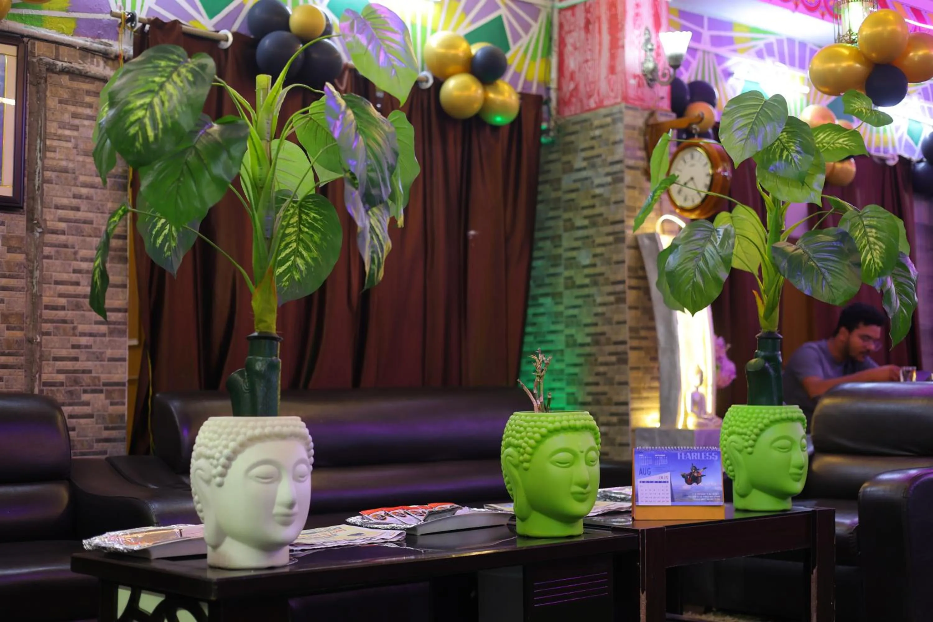 Seating area in Hotel Anand LOK