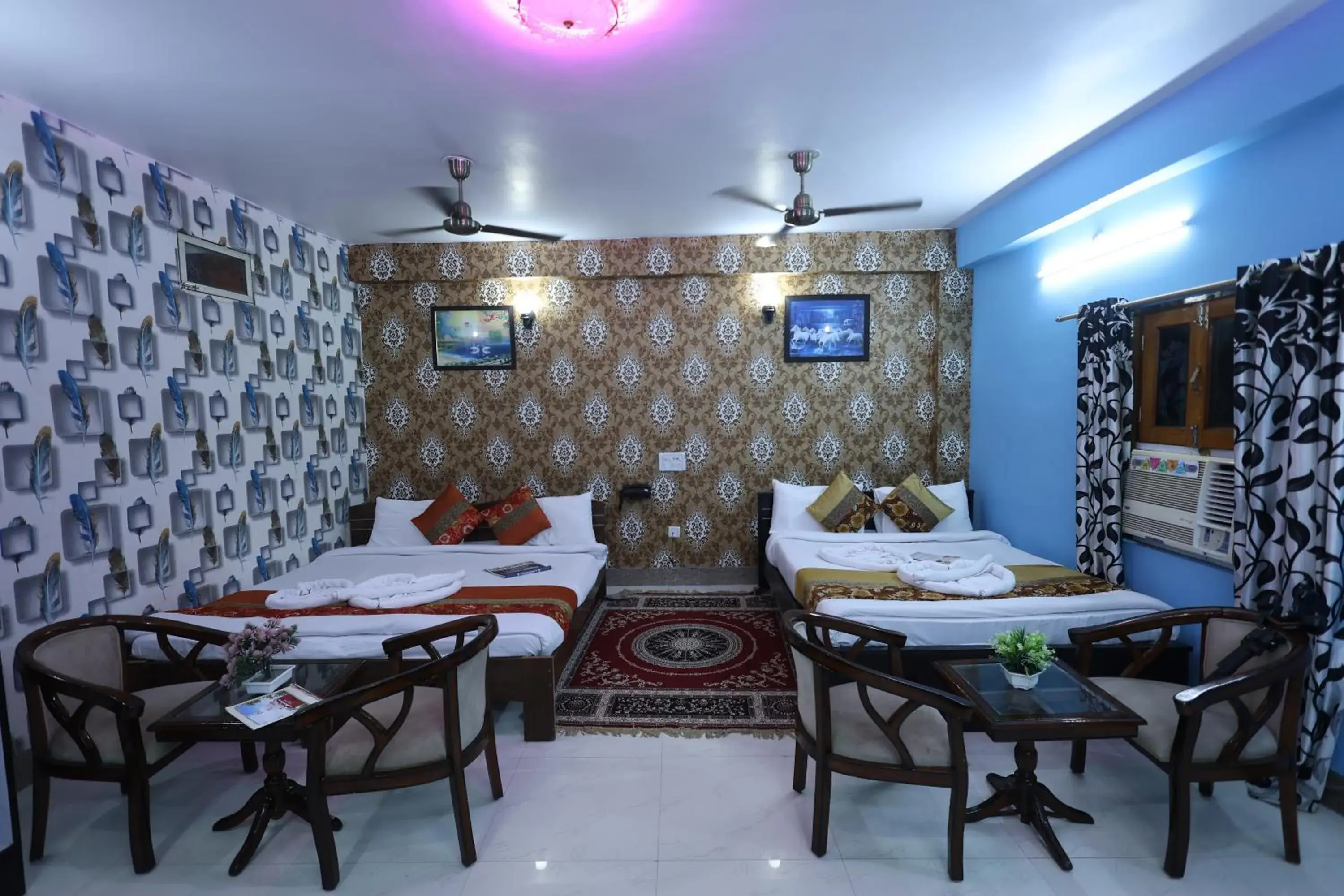 Family Room with Mountain View in Hotel Anand LOK Family Room with Mountain View in Hotel Anand LOK