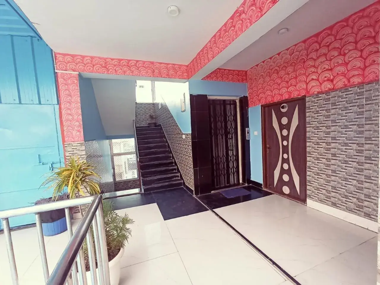 Property building, Bed in Hotel Anand LOK Property building, Bed in Hotel Anand LOK