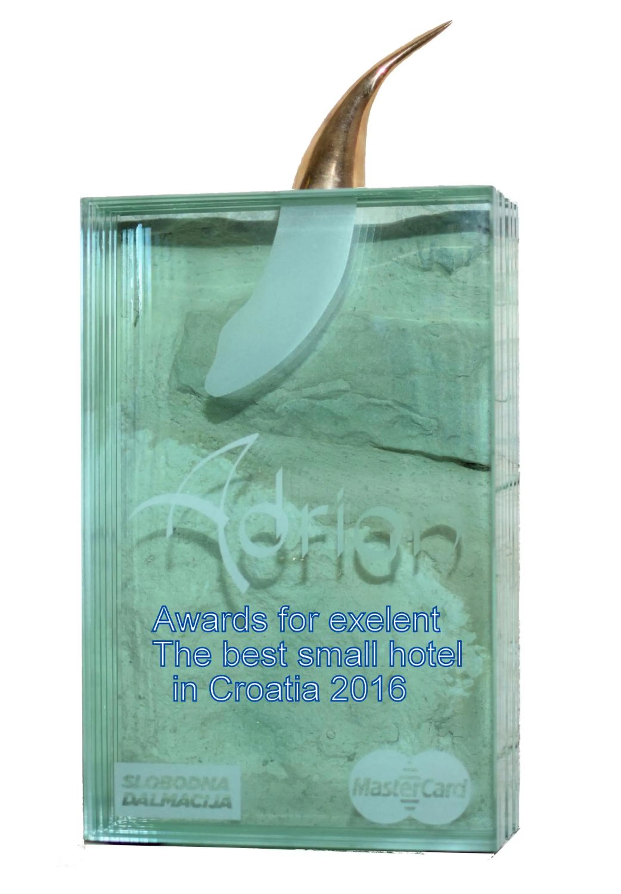 Certificate/Award in Heritage Boutique Hotel Adriatic-Adults only