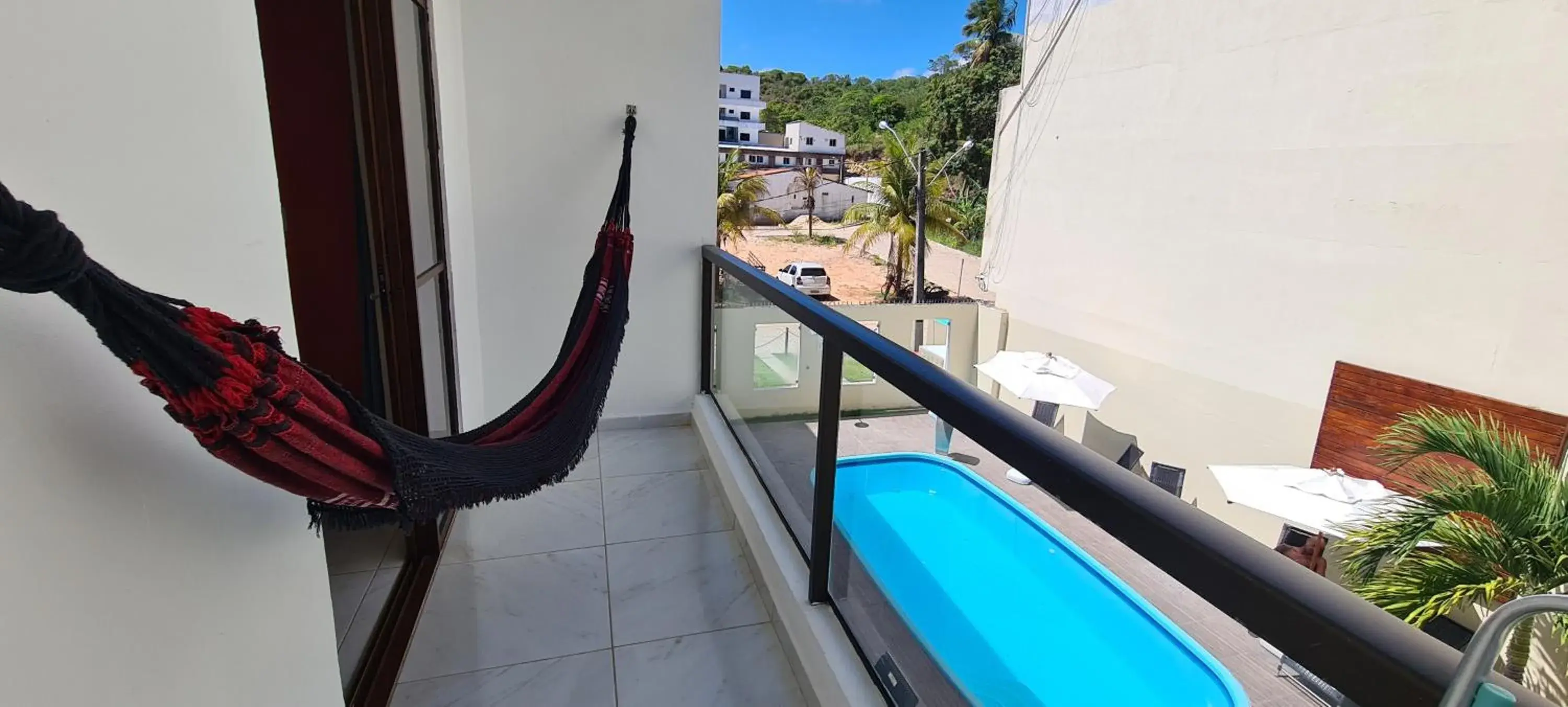 Room with Balcony in Pousada Canto dos Corais Room with Balcony in Pousada Canto dos Corais