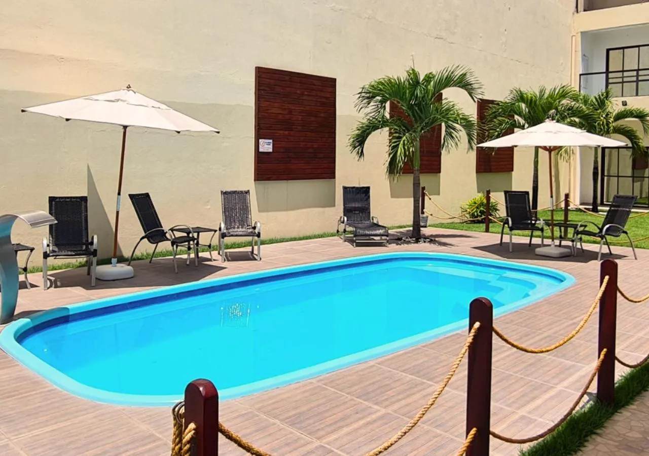 Swimming pool in Pousada Canto dos Corais