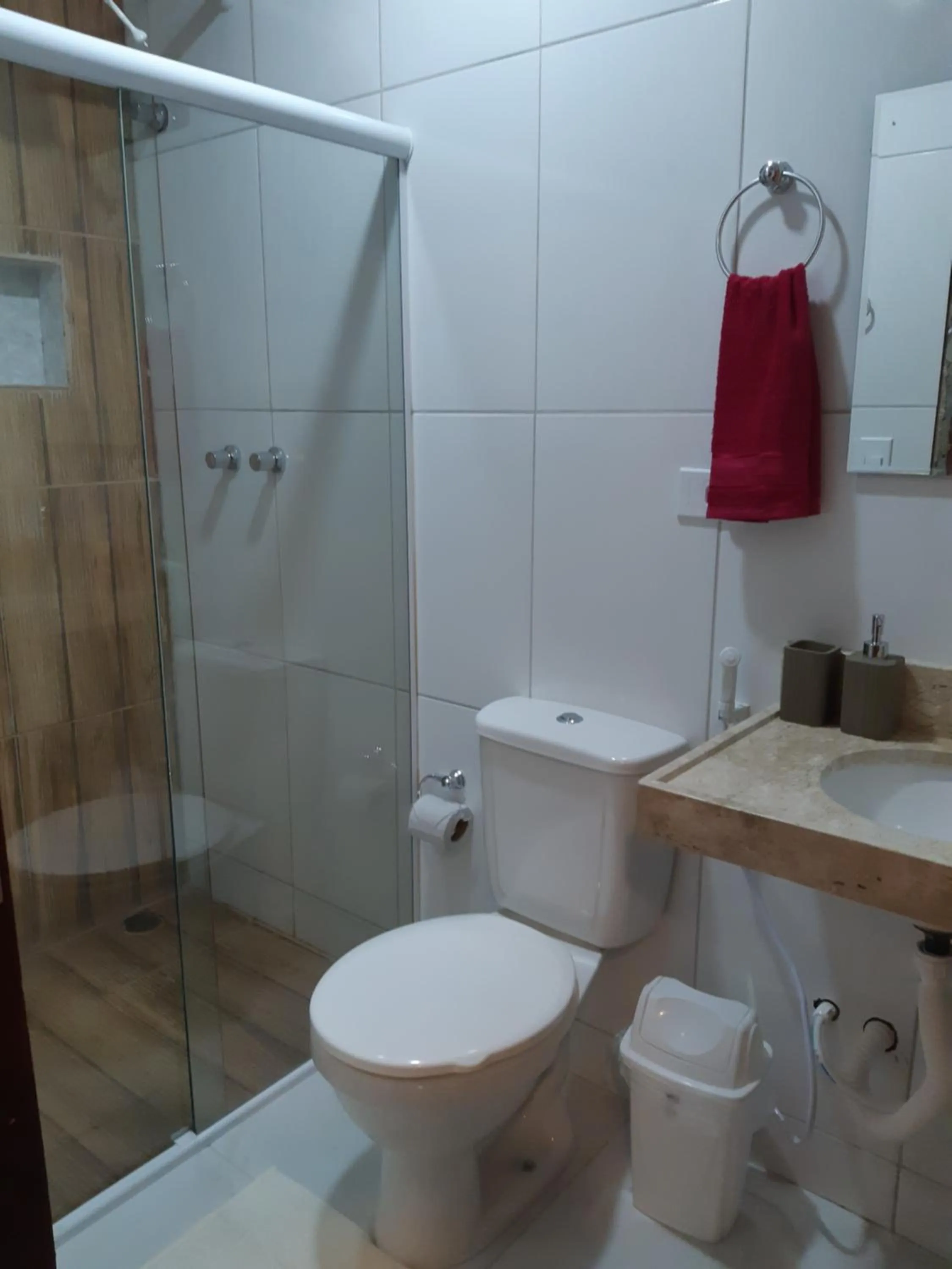 Bathroom in Pousada Canto dos Corais