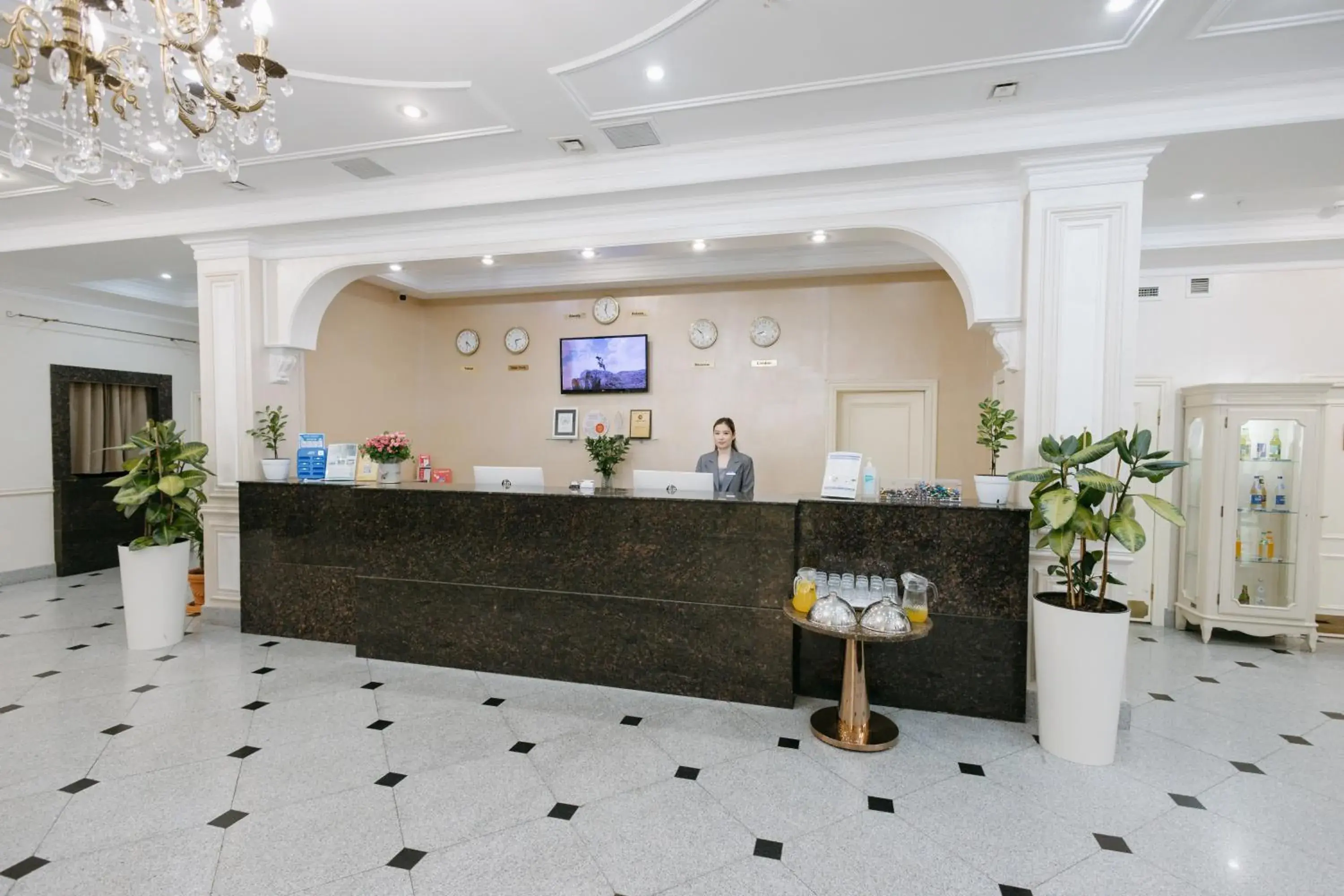 Lobby or reception in Kazzhol Hotel Astana Lobby or reception in Kazzhol Hotel Astana