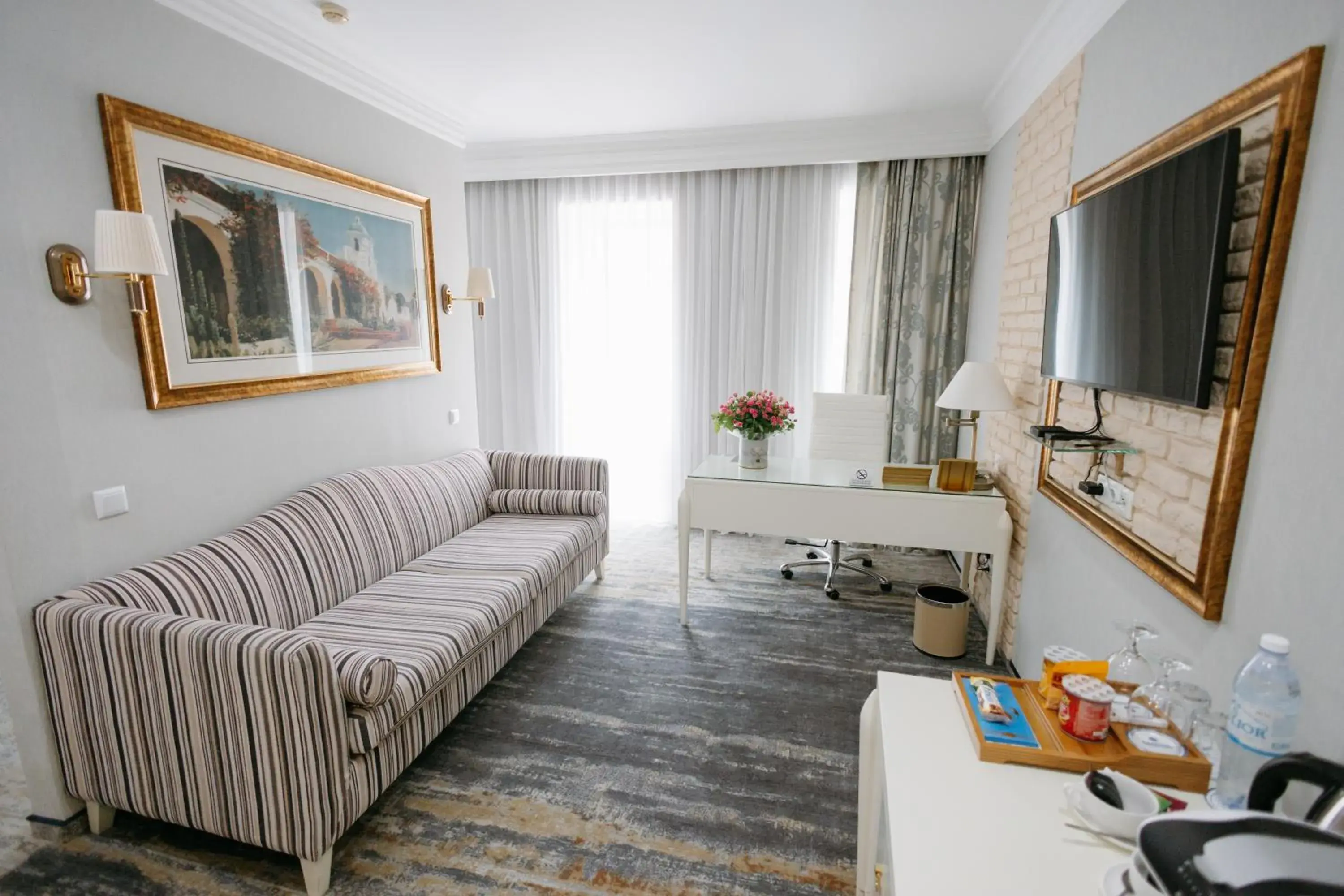 Living room in Kazzhol Hotel Astana Living room in Kazzhol Hotel Astana