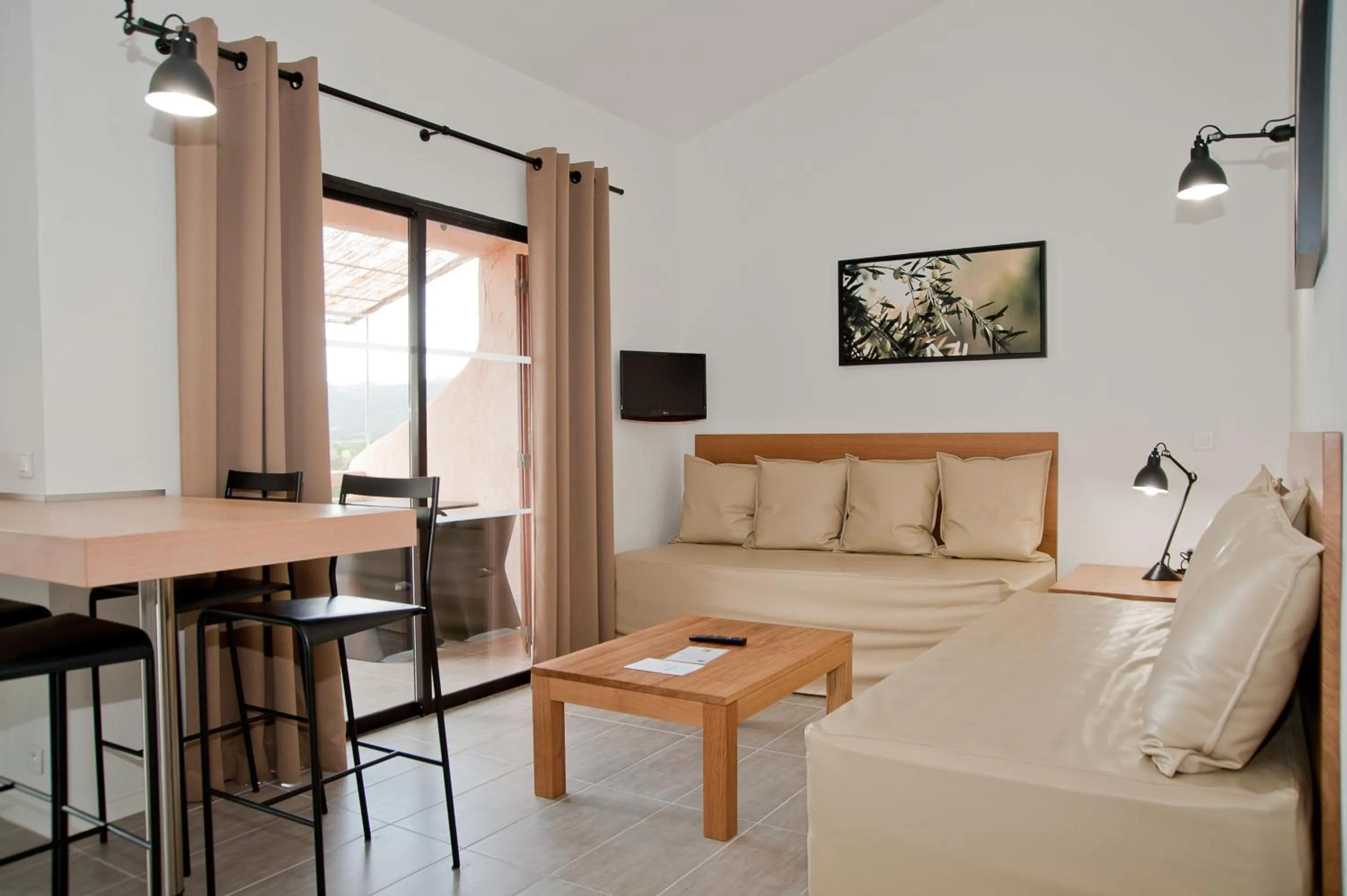 Seating area, Bed in Domaine Santa Giulia Palace