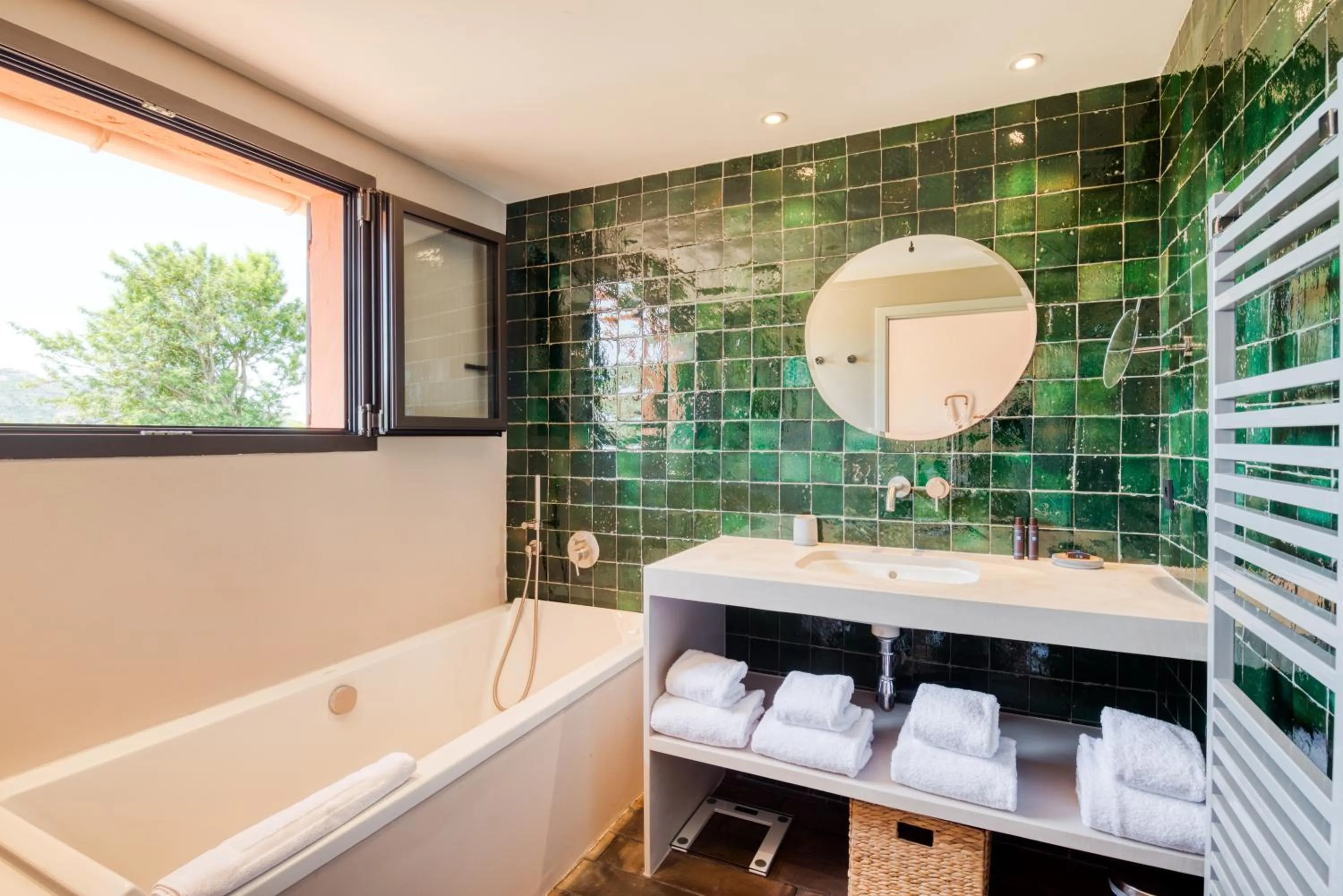 Bathroom in Domaine Santa Giulia Palace