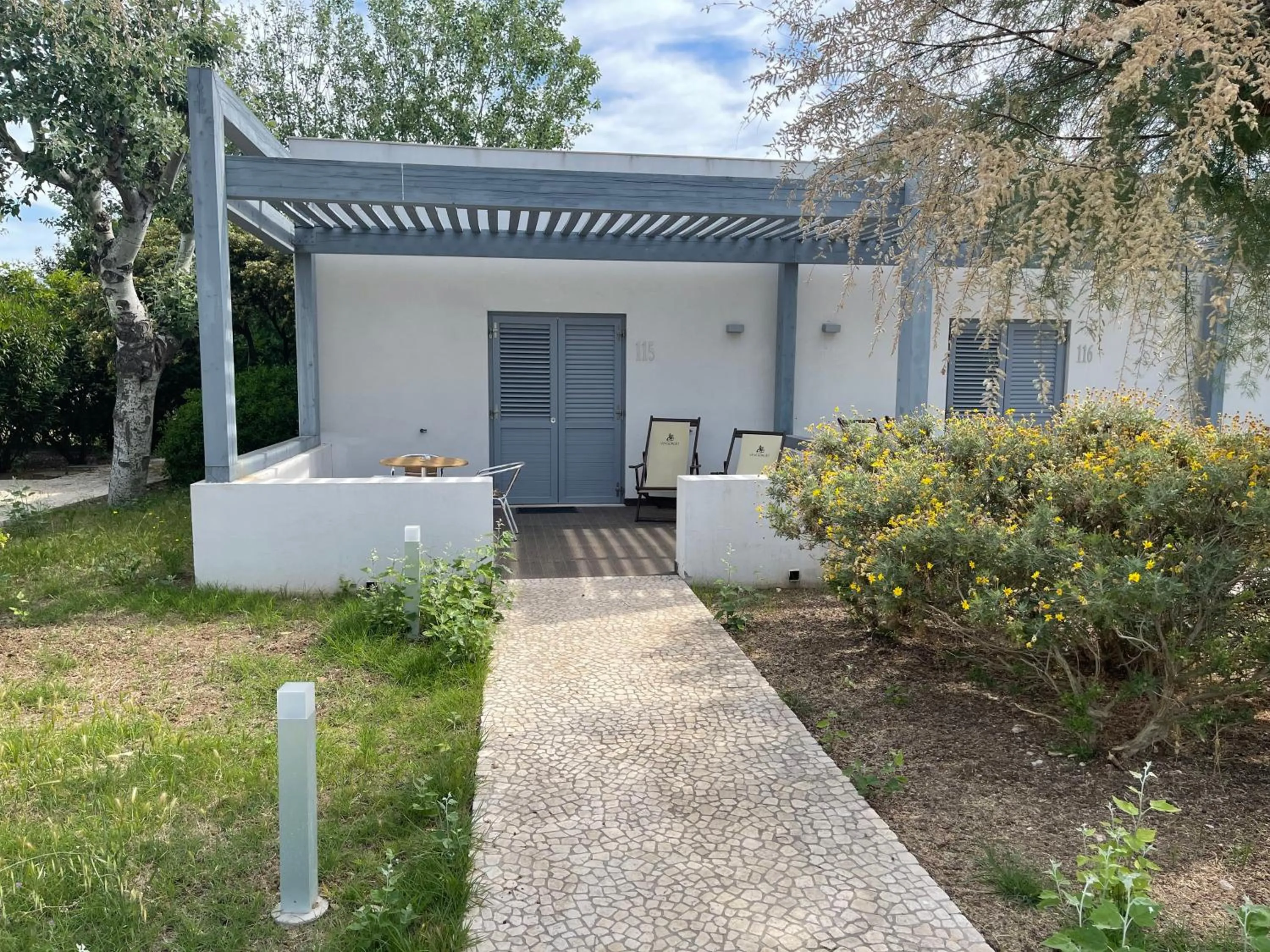 Facade/entrance in Baia Sangiorgio Hotel & Beach Club
