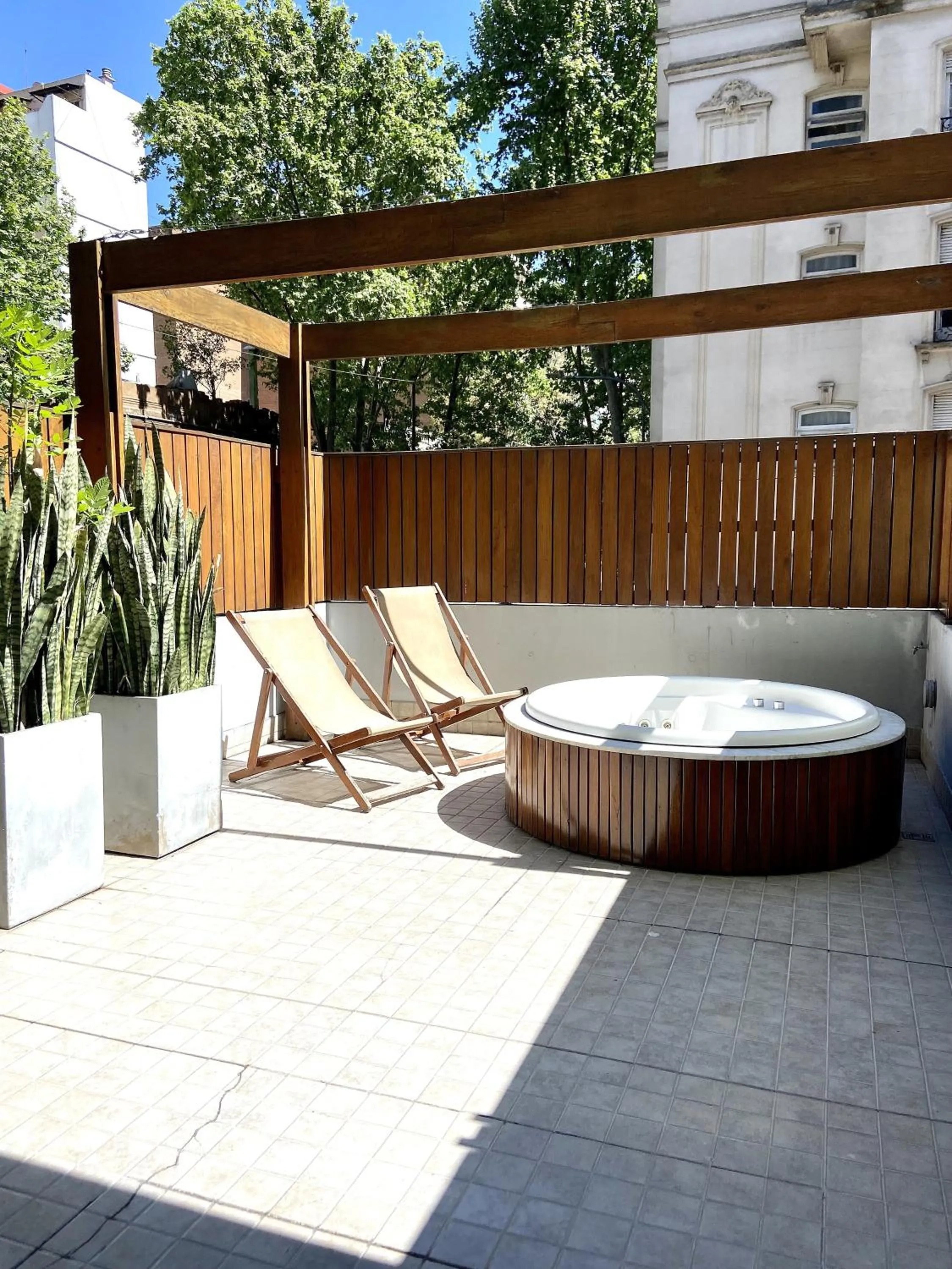 Patio in Ayres Apartments Palermo