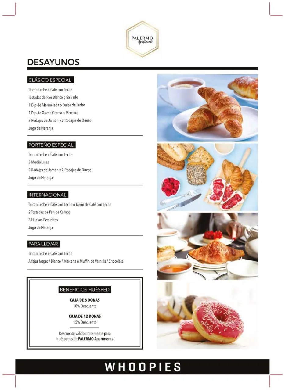 Breakfast in Ayres Apartments Palermo