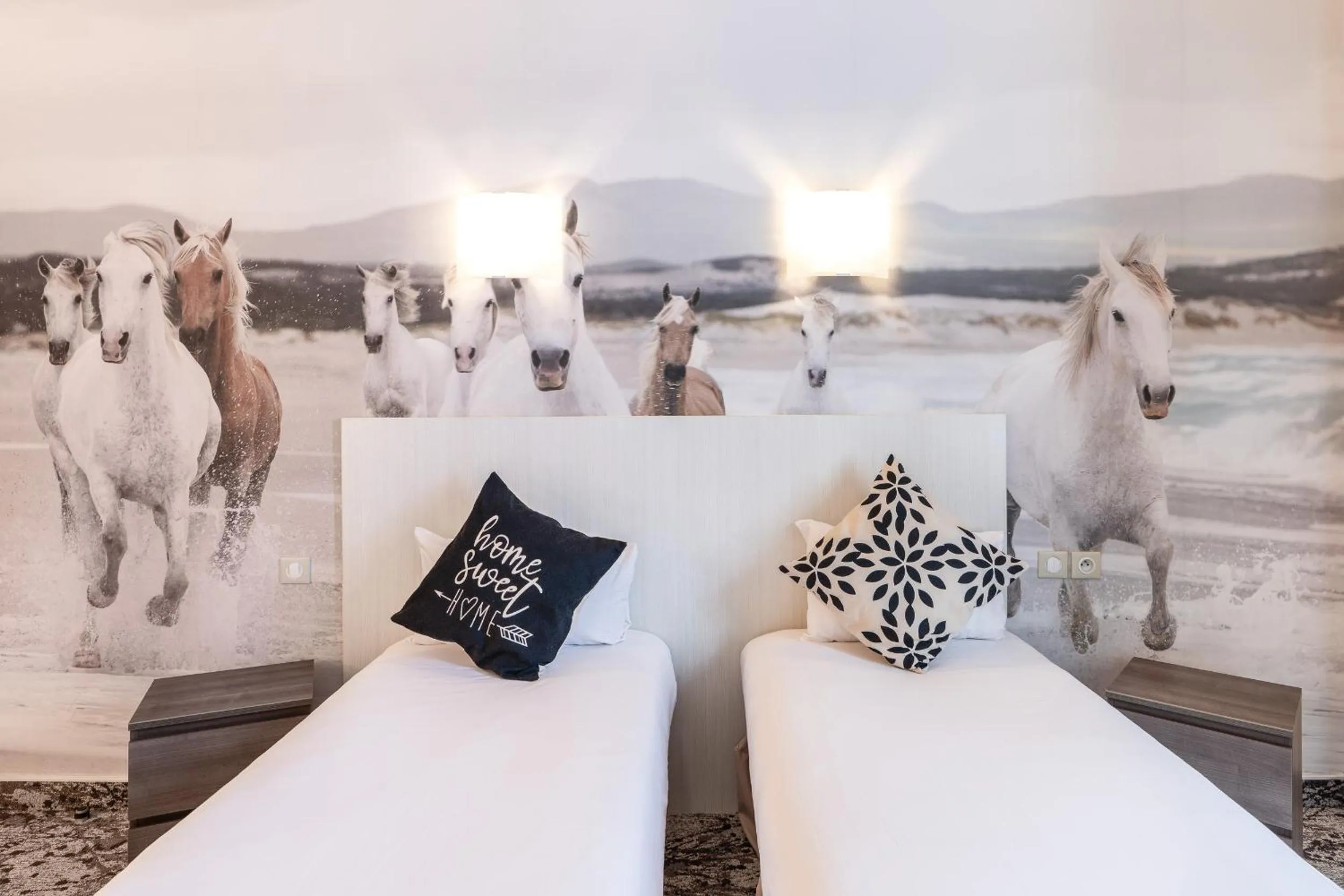 Bedroom, Bed in Hotel des Ducs