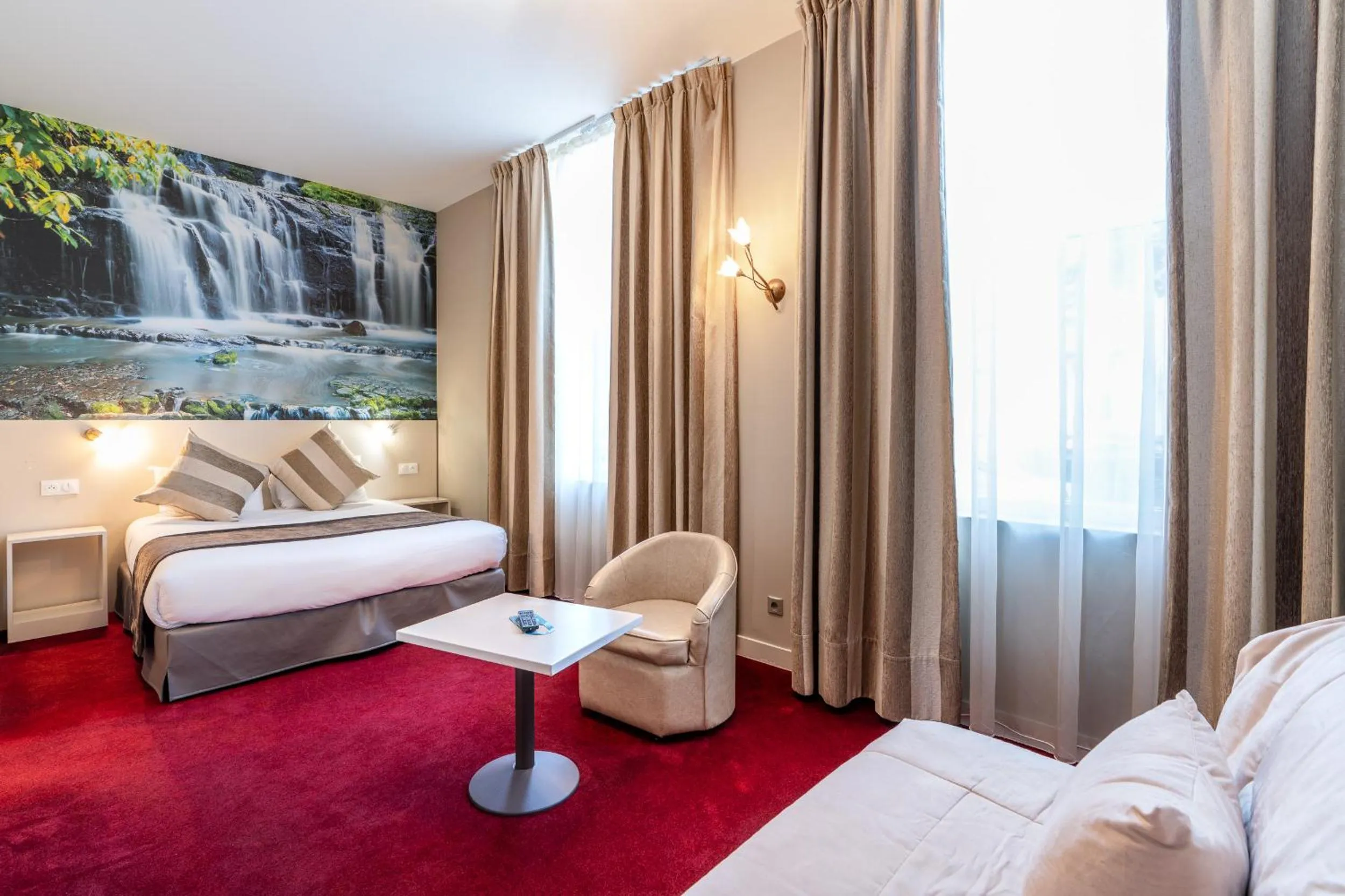 Bedroom, Bed in Hotel des Ducs