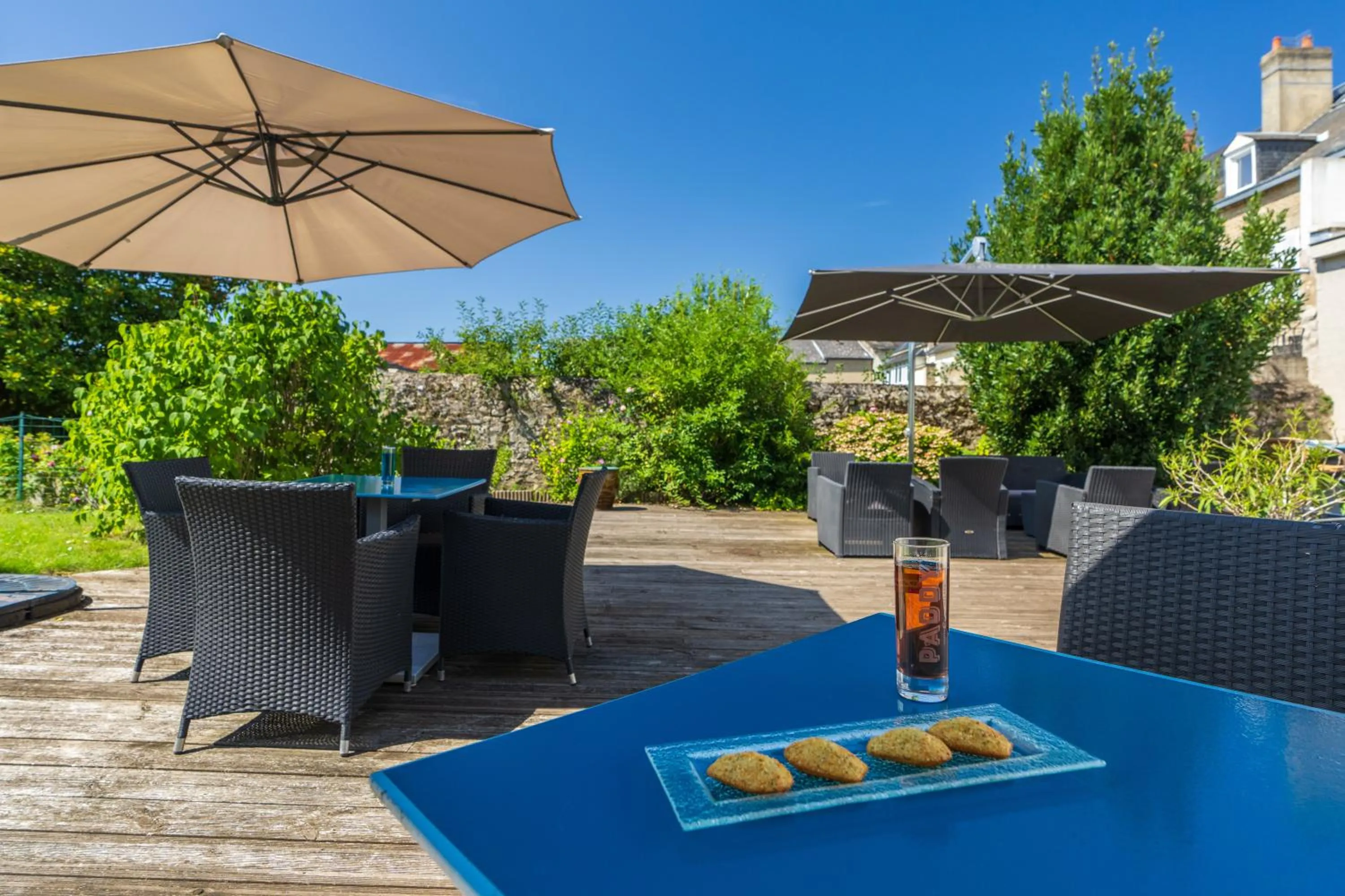 Patio in Hotel des Ducs