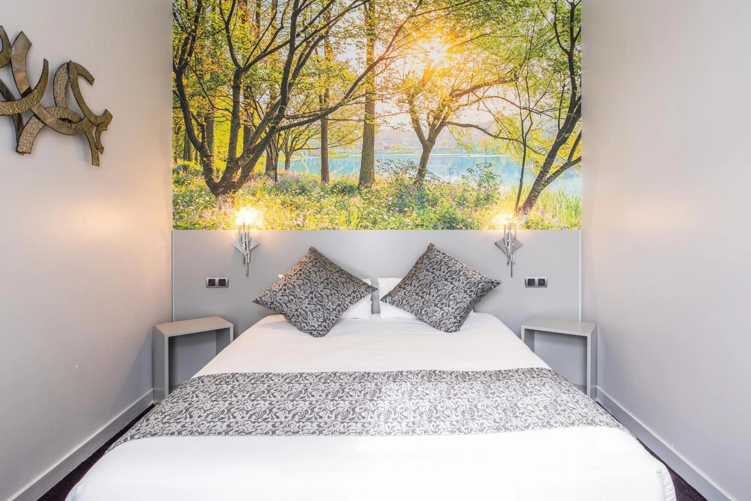 Bedroom, Bed in Hotel des Ducs