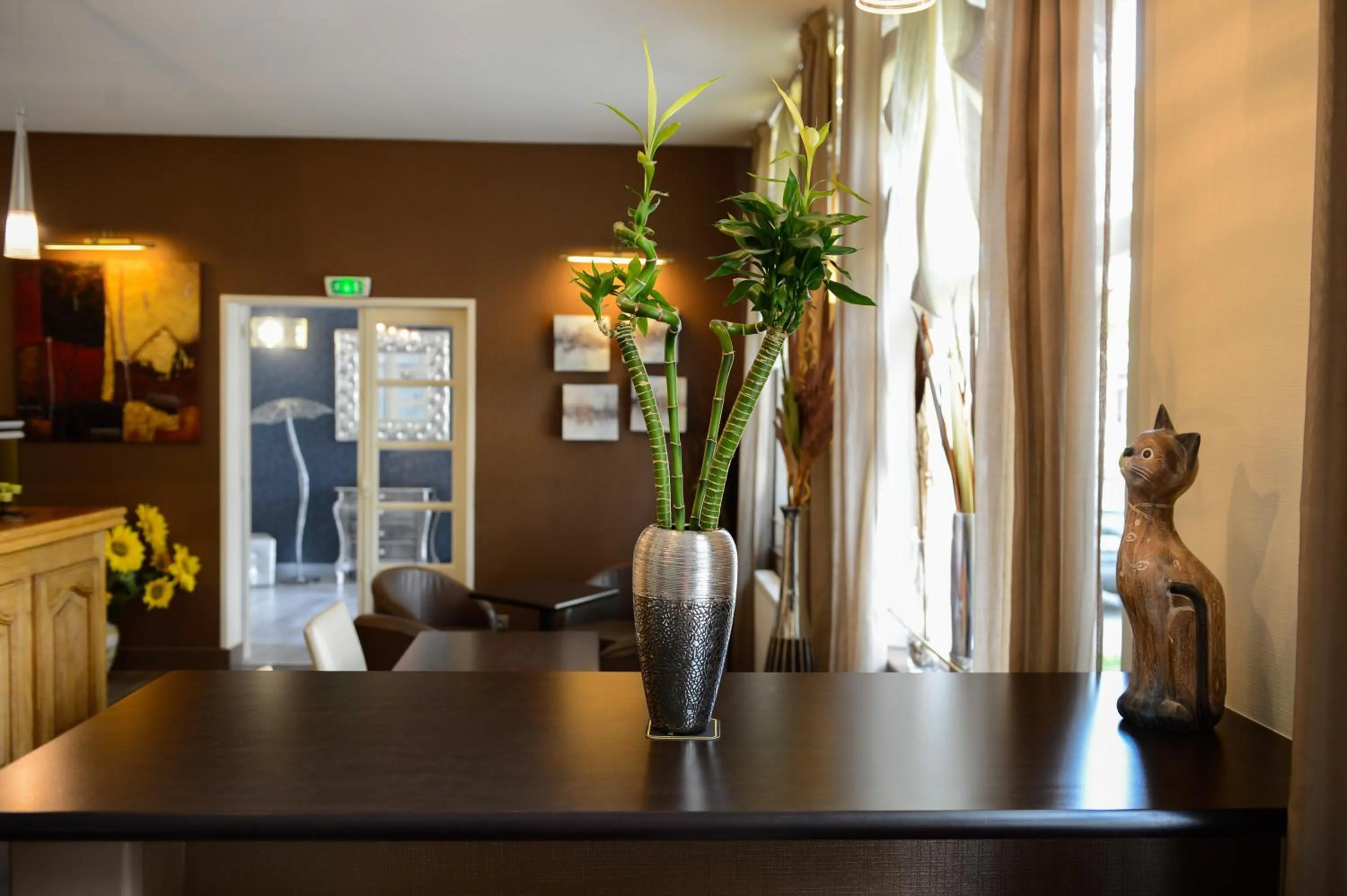 Lounge or bar in Hotel des Ducs