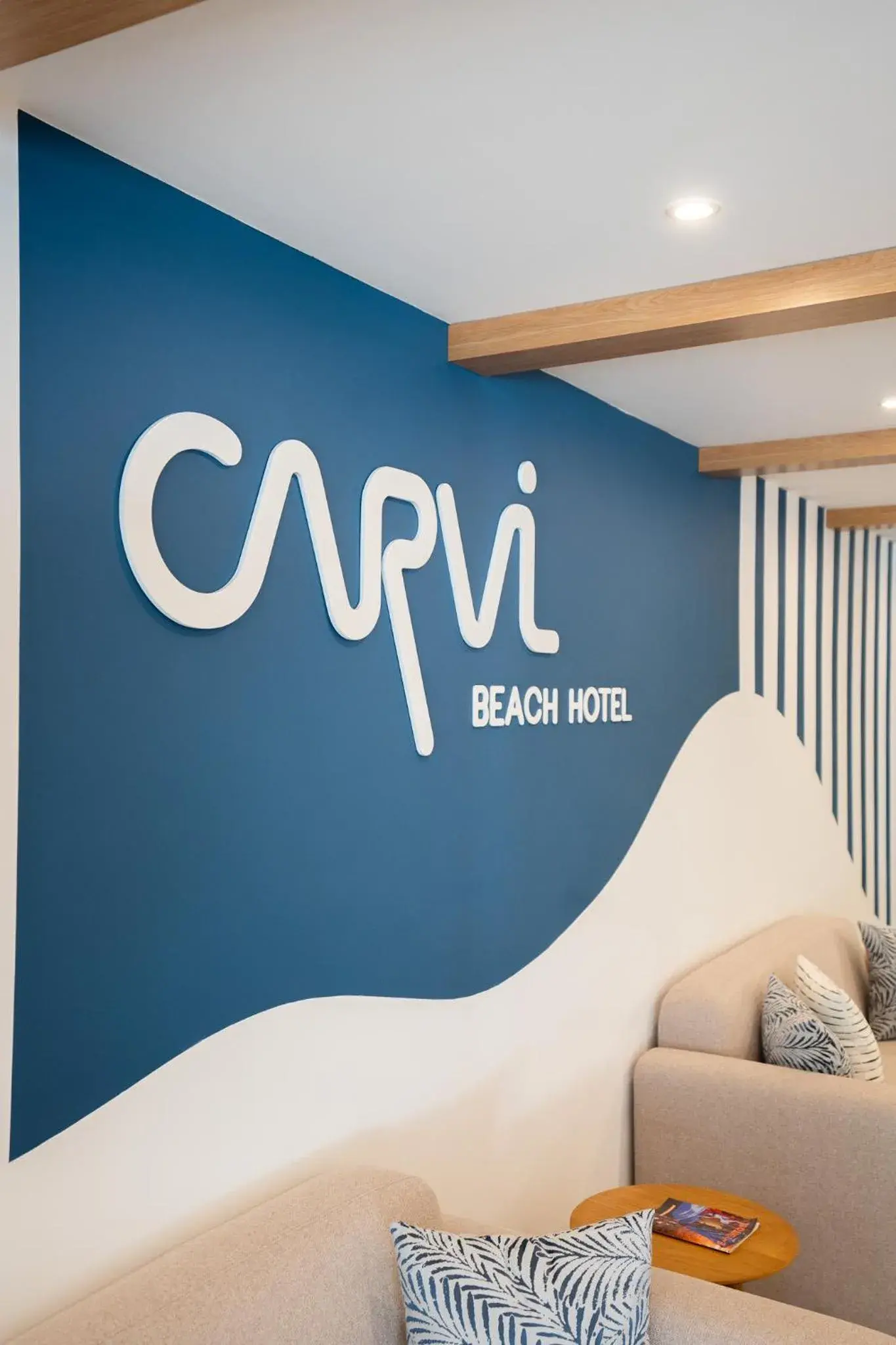 Lobby or reception in Carvi Beach Hotel Lobby or reception in Carvi Beach Hotel