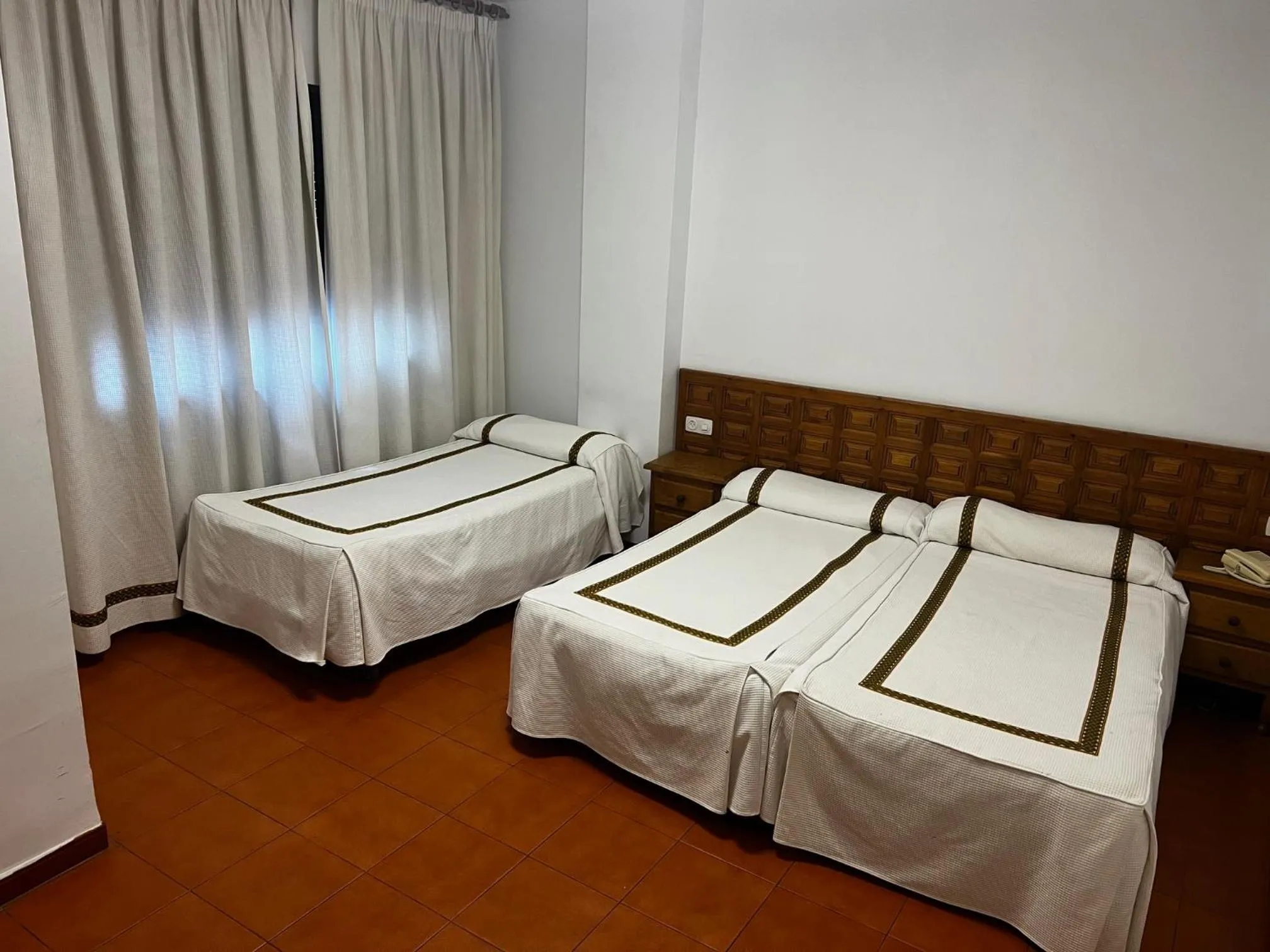 Bed in Hotel Hispanidad