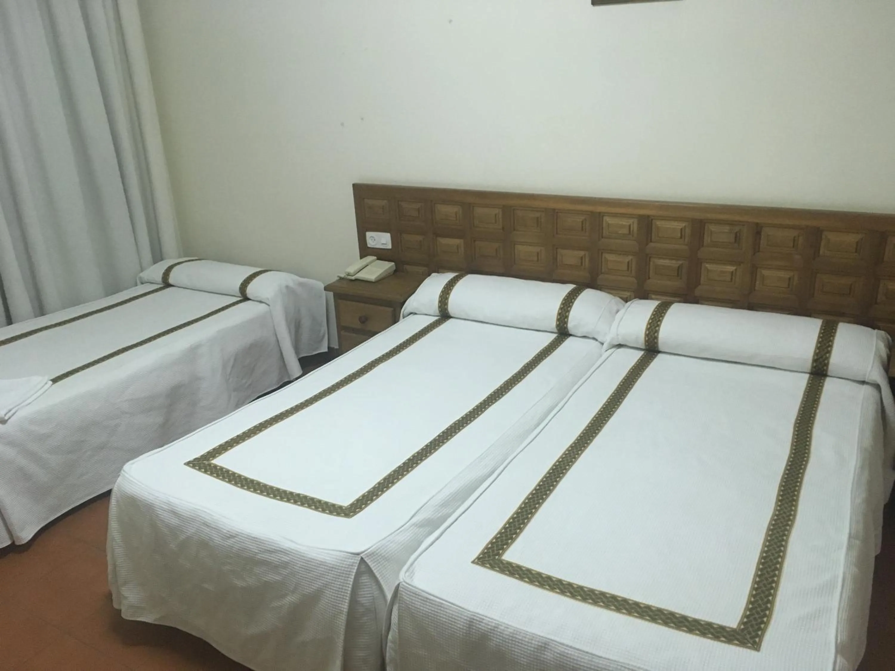 Bed in Hotel Hispanidad