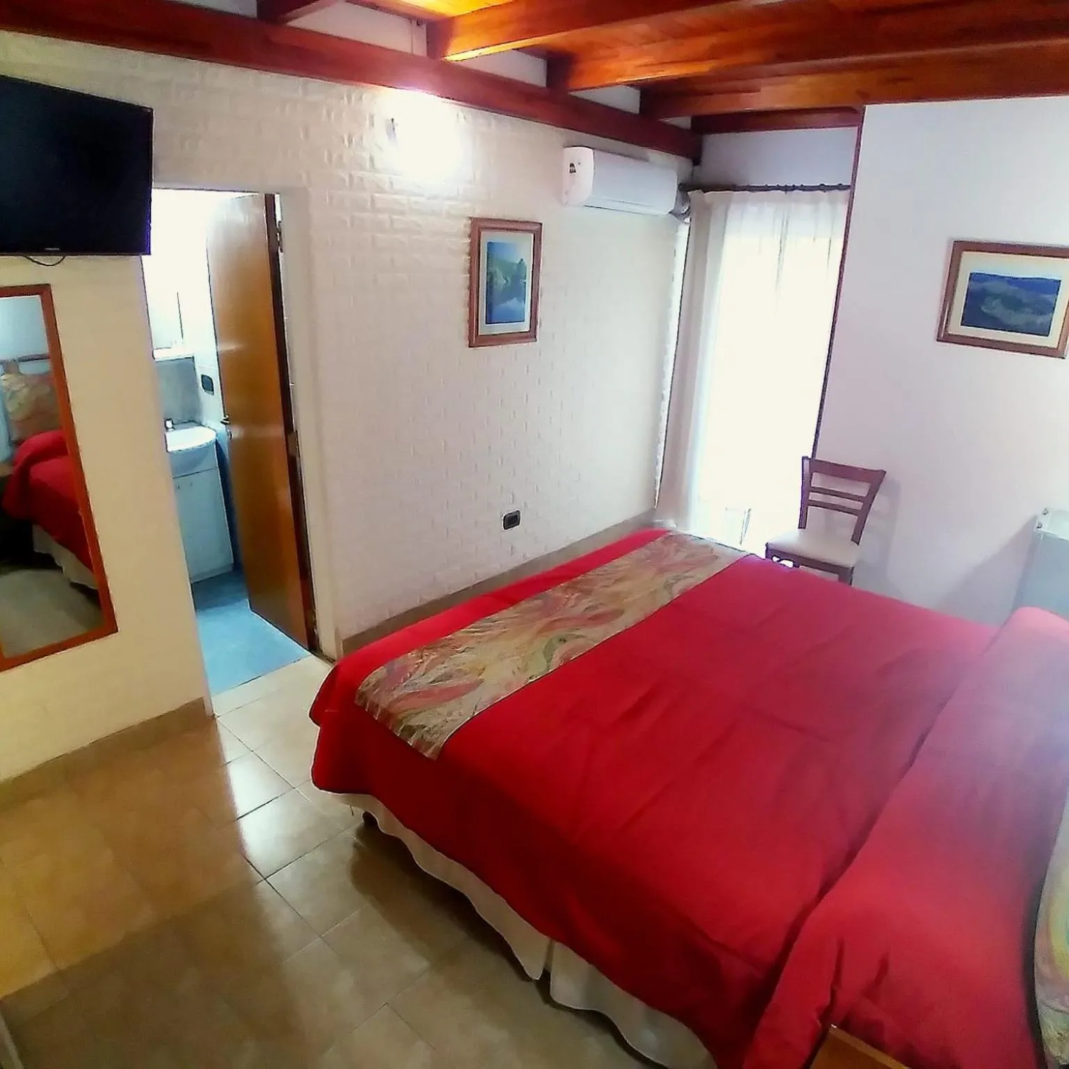 Bed in Candy Apart Hotel