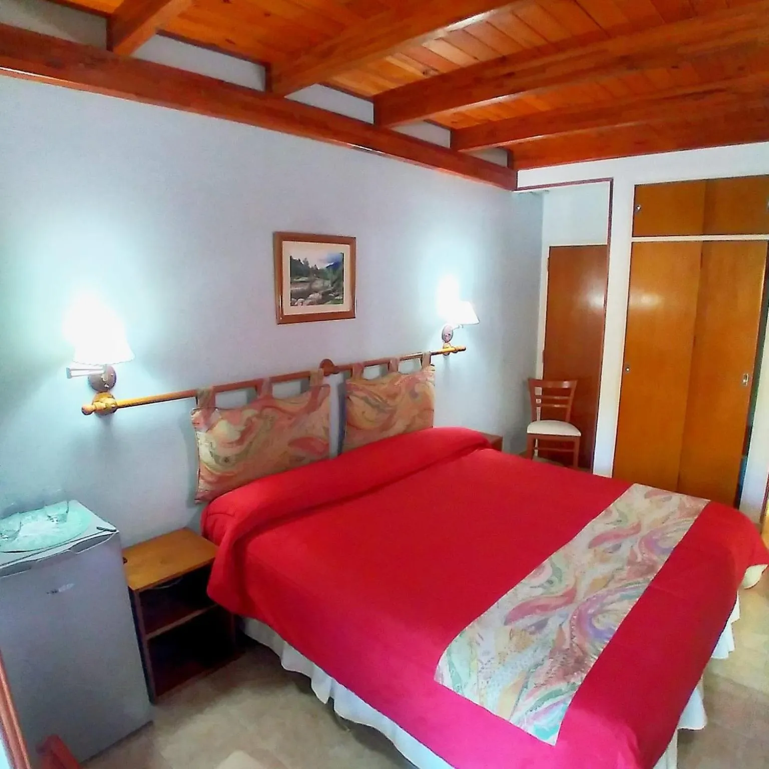 Bed in Candy Apart Hotel